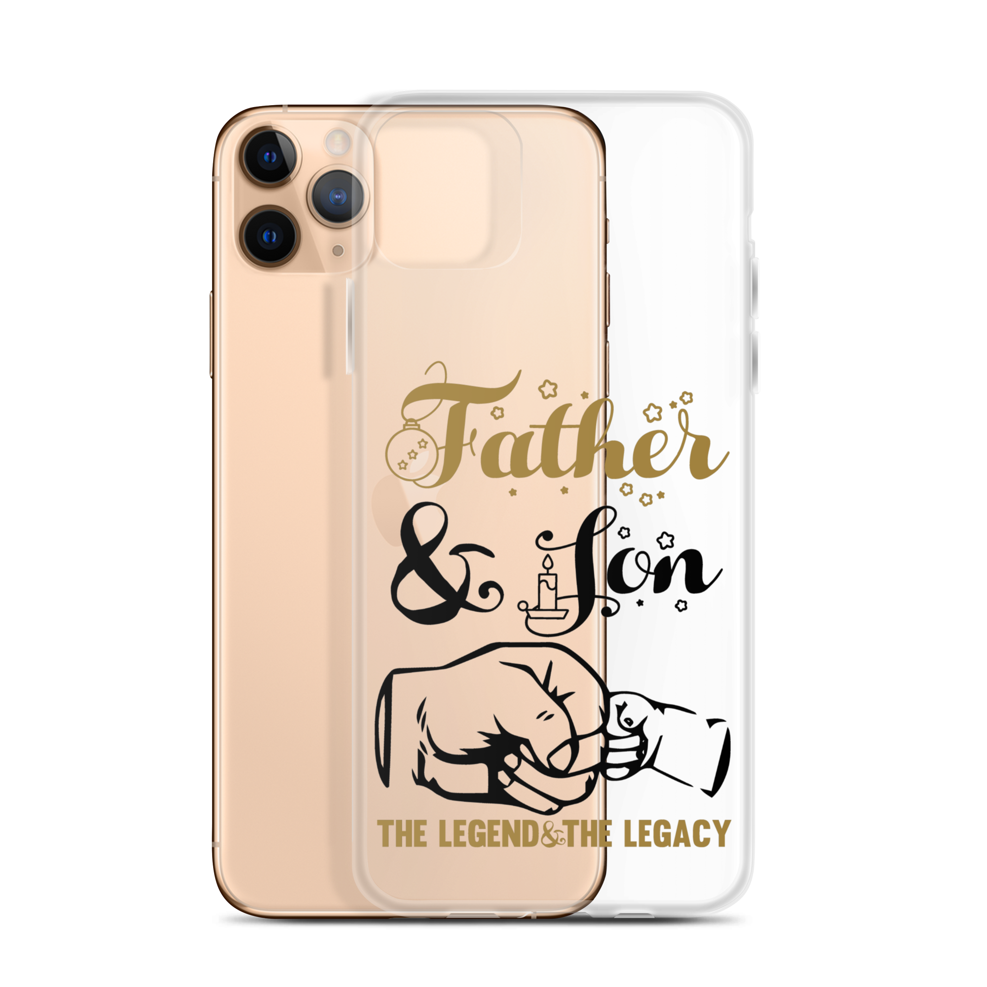 Father And Son The Legend And The Legacy Clear Case for iPhone®