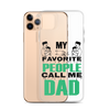 My Favorite People Call Me Dad Clear Case for iPhone®