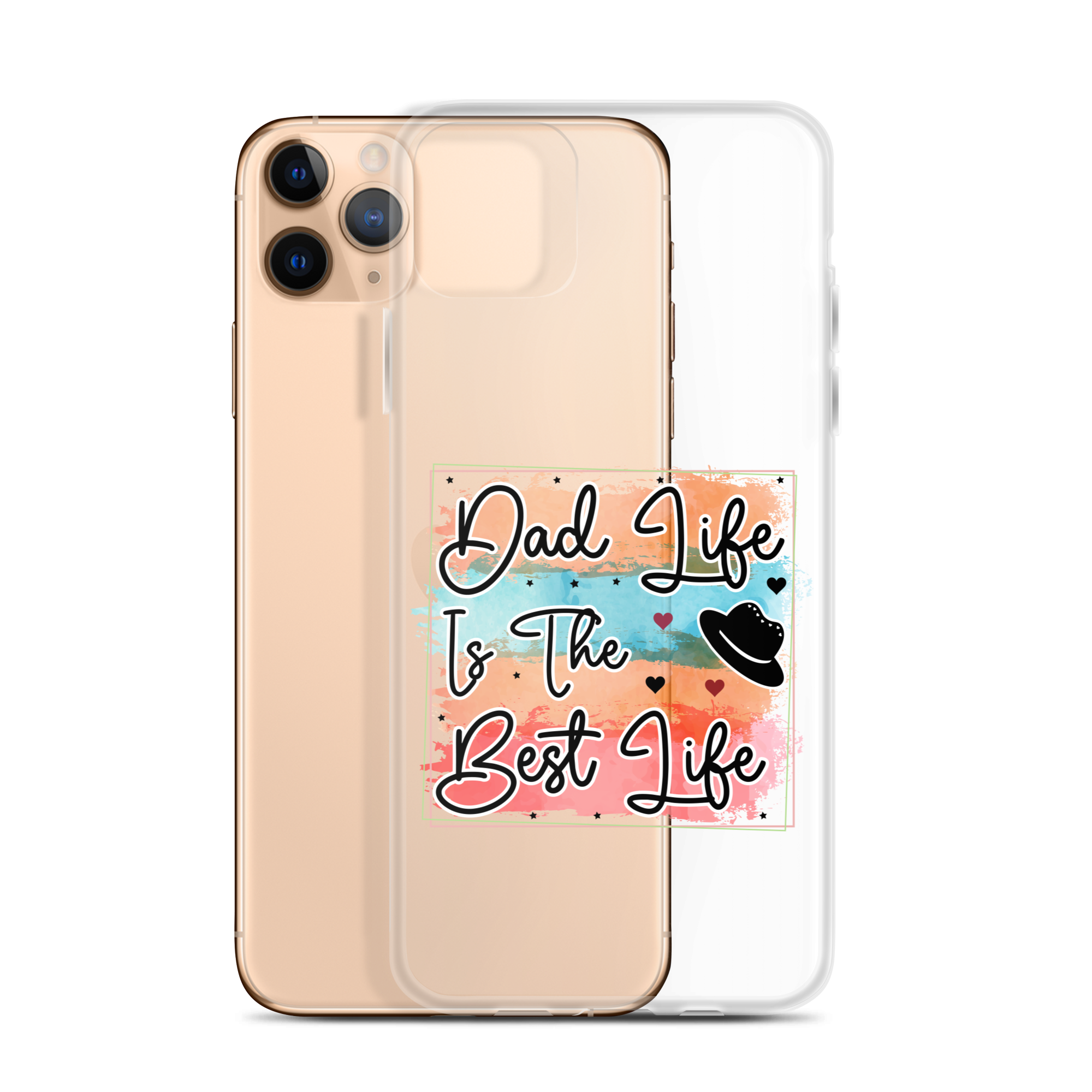 Dad Life Is The Best Life Clear Case for iPhone®