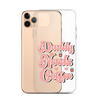 Daddy Needs Coffee Clear Case for iPhone®