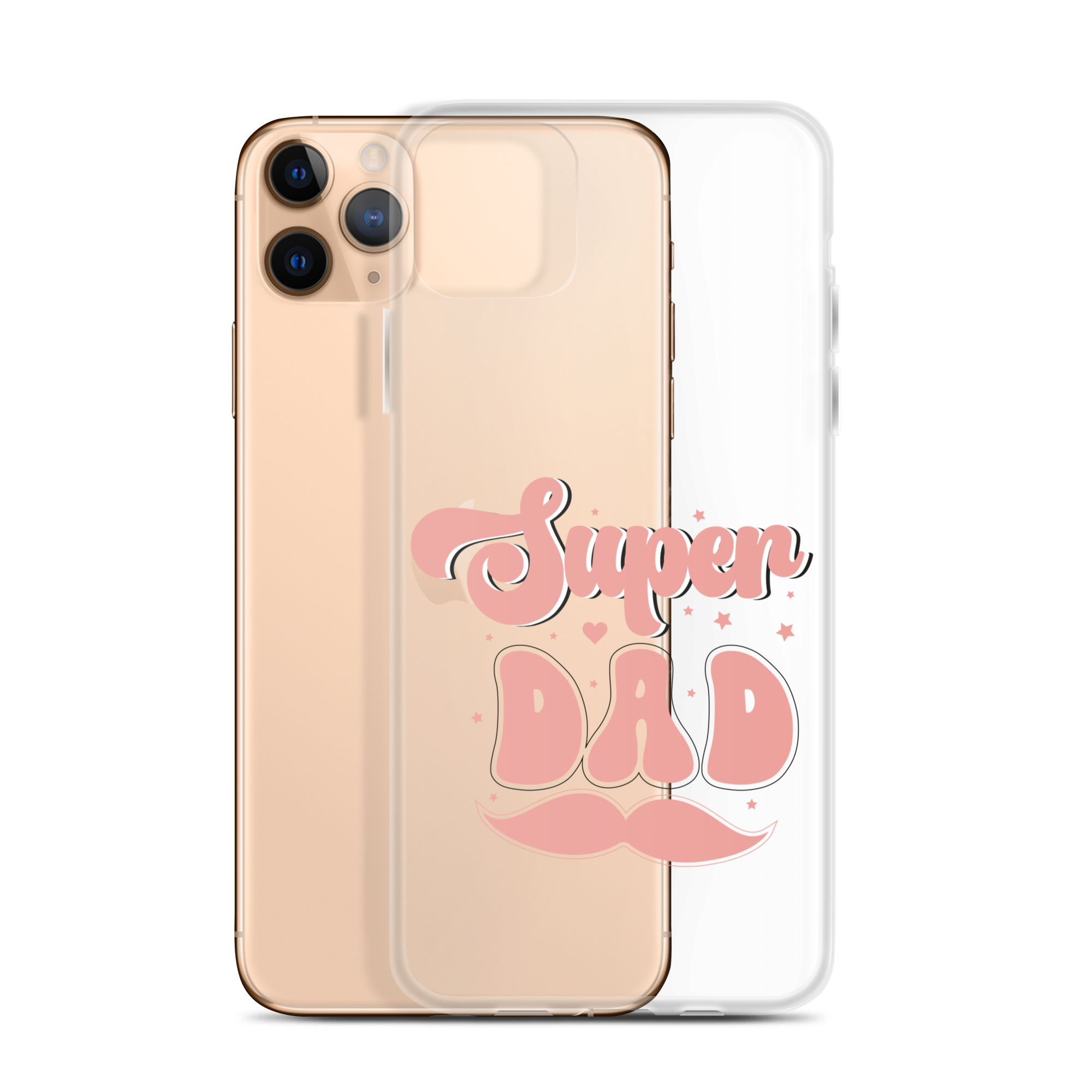 Super Dad Clear Case for iPhone®