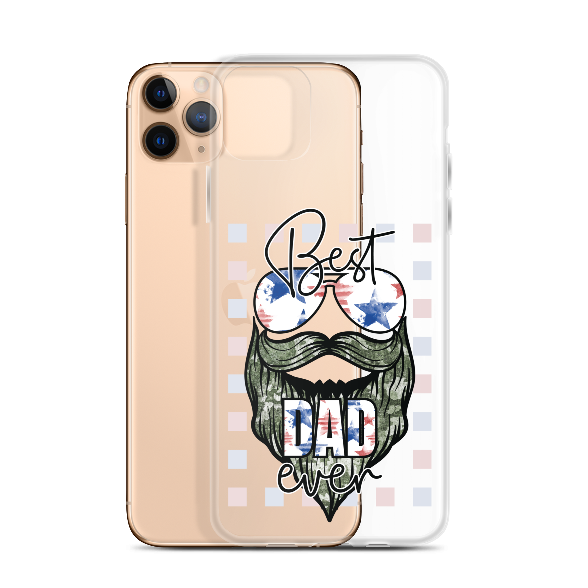 Best Dad Ever Clear Case for iPhone®