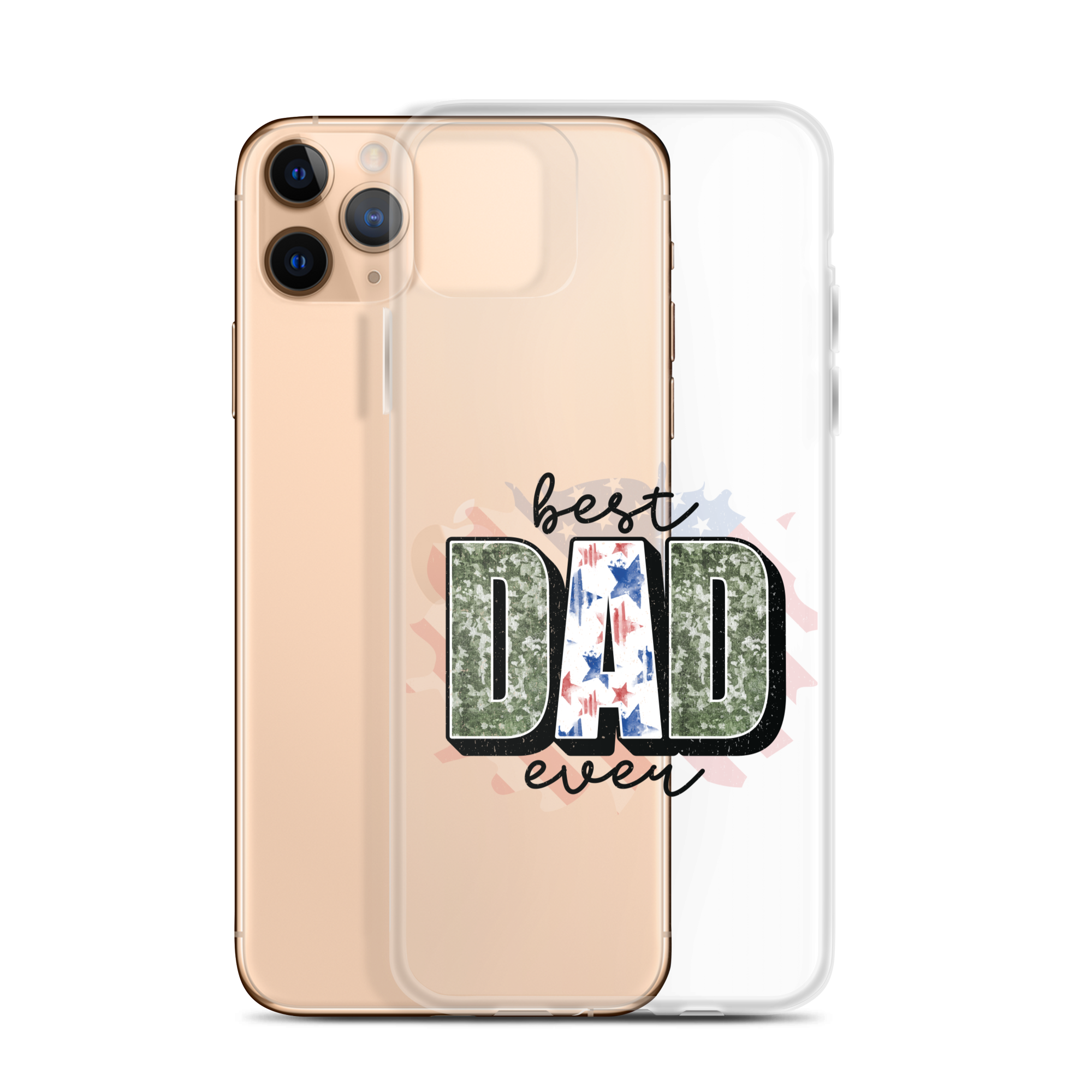 Best Dad Ever Clear Case for iPhone®