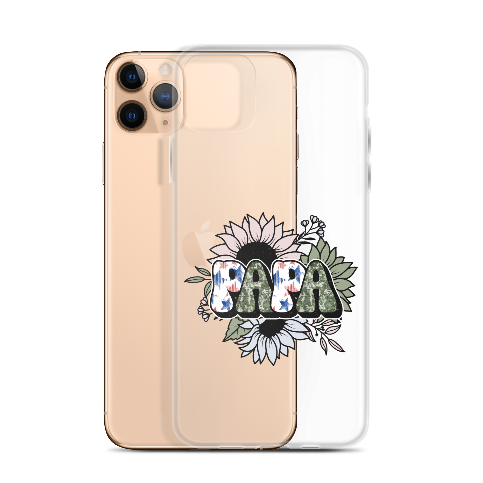 Papa Clear Case for iPhone®