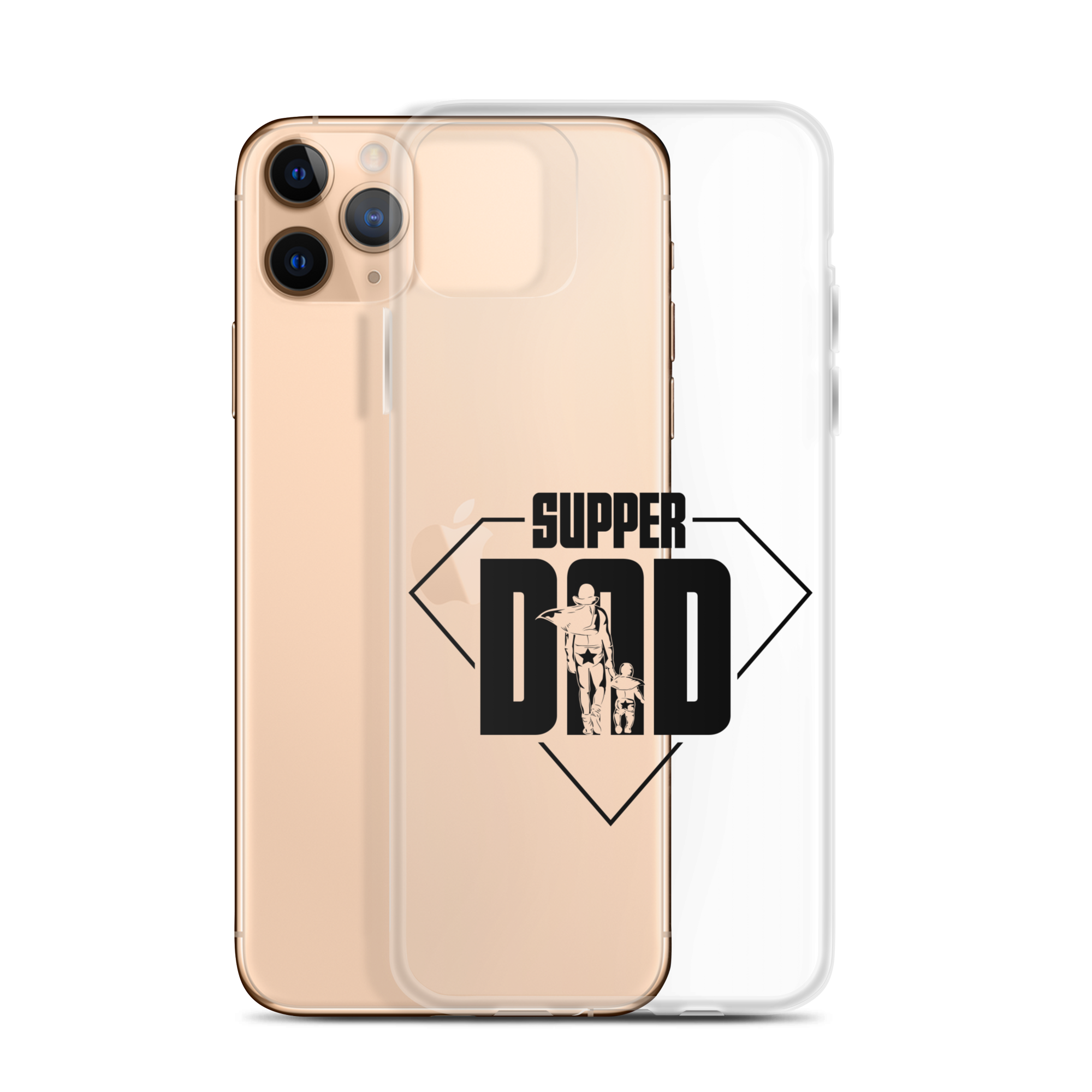 Super Dad Clear Case for iPhone®