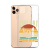 Best Cat Dad Ever Clear Case for iPhone®