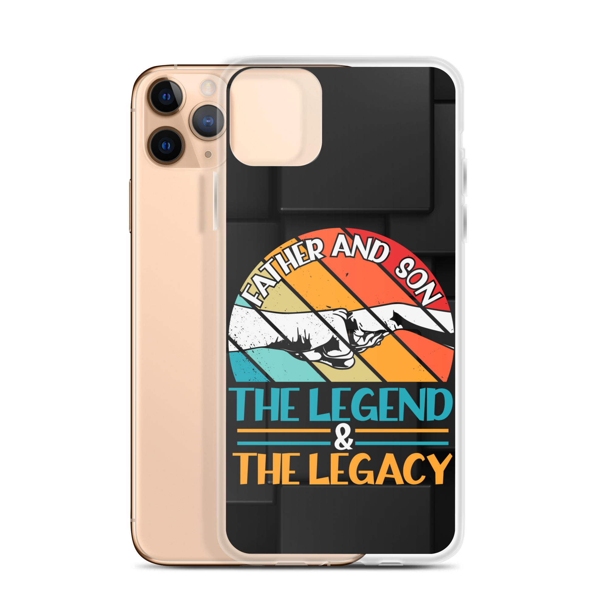 Father And Son The Legend And The Legacy Clear Case for iPhone®