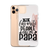 My Favorite People Call Me Papa Clear Case for iPhone®