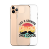 Papa Like A Grandpa Only Cooler Clear Case for iPhone®