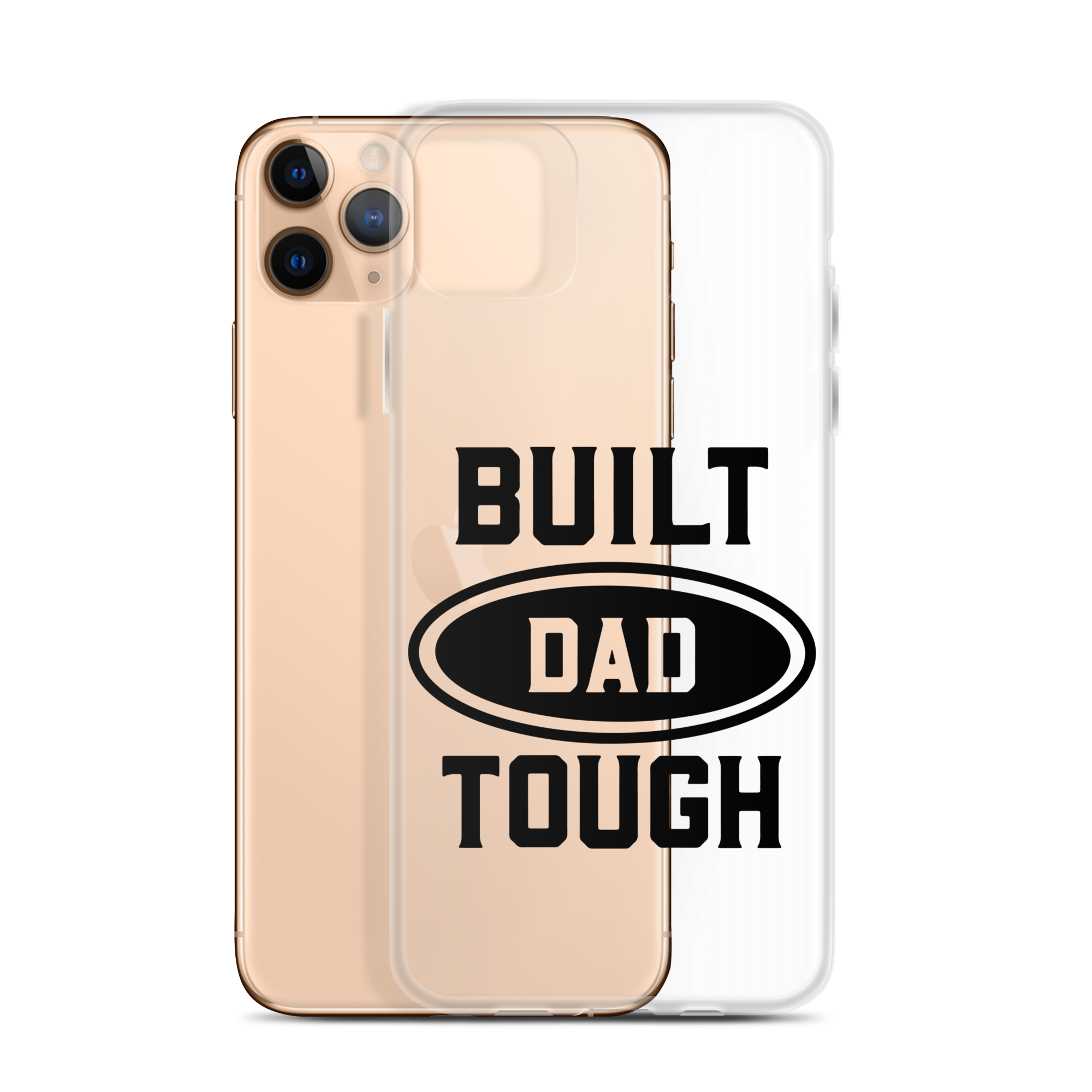 Built Dad Tough Clear Case for iPhone®