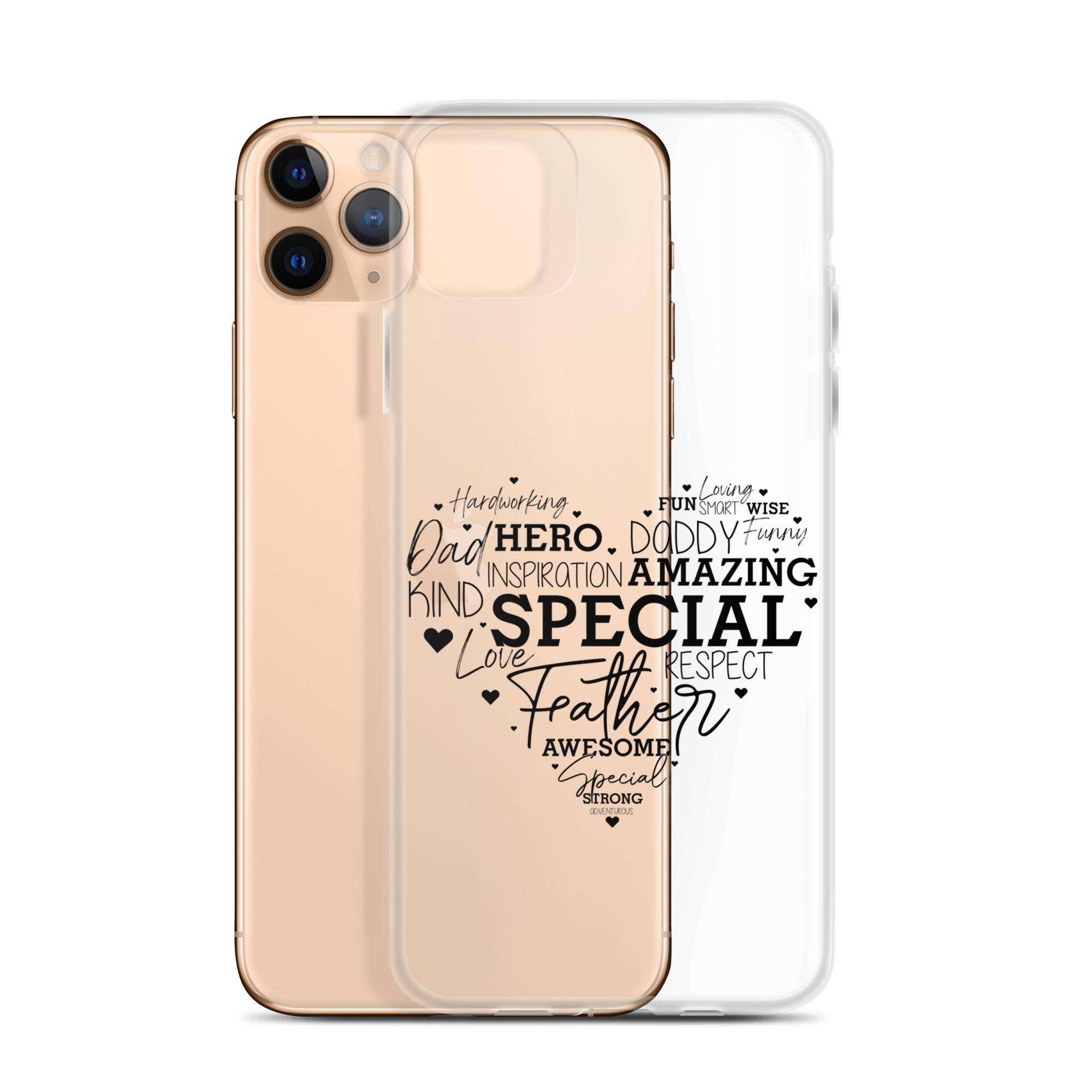 Father Special Hero Amazing Clear Case for iPhone®