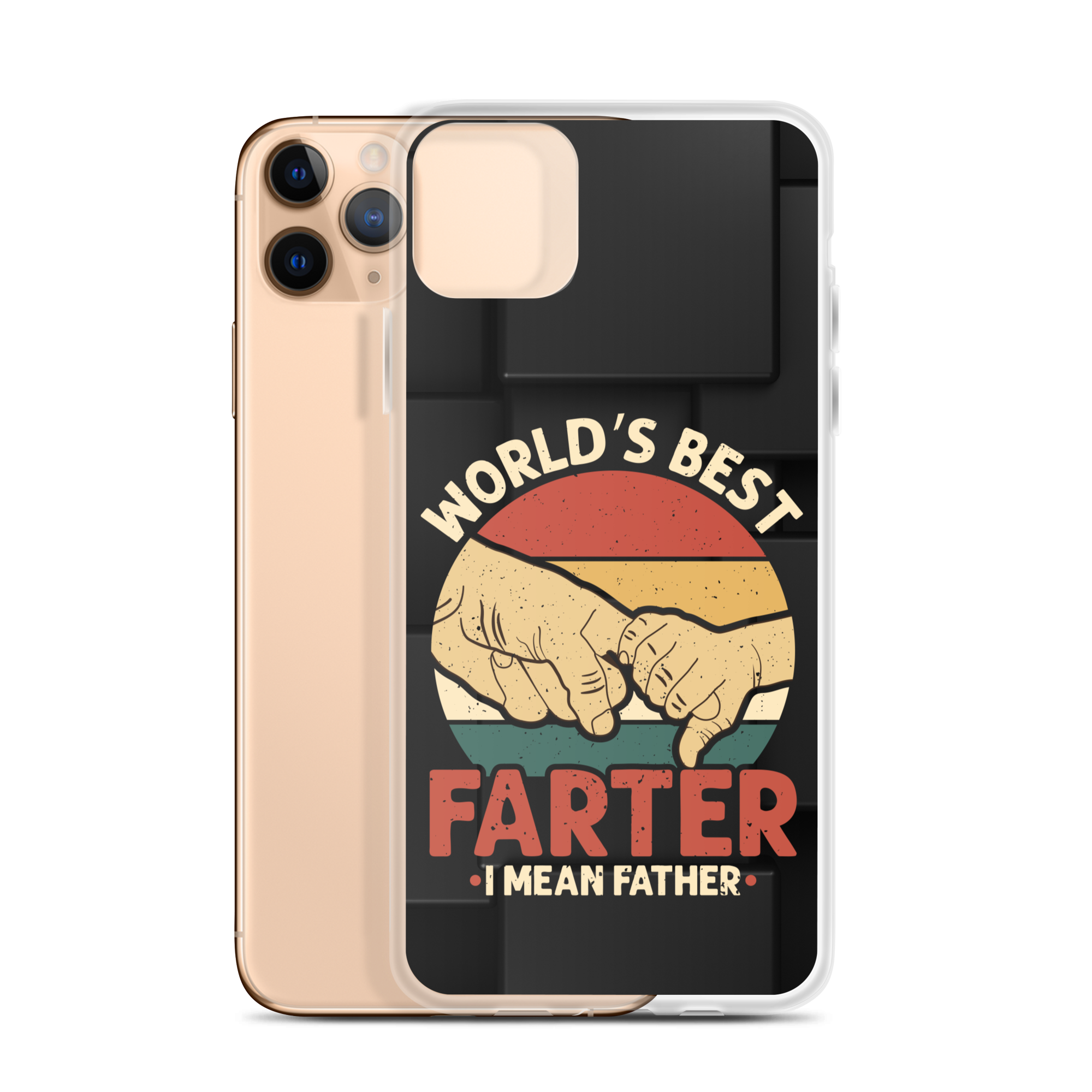 World's Best Fart I Mean Father Clear Case for iPhone®