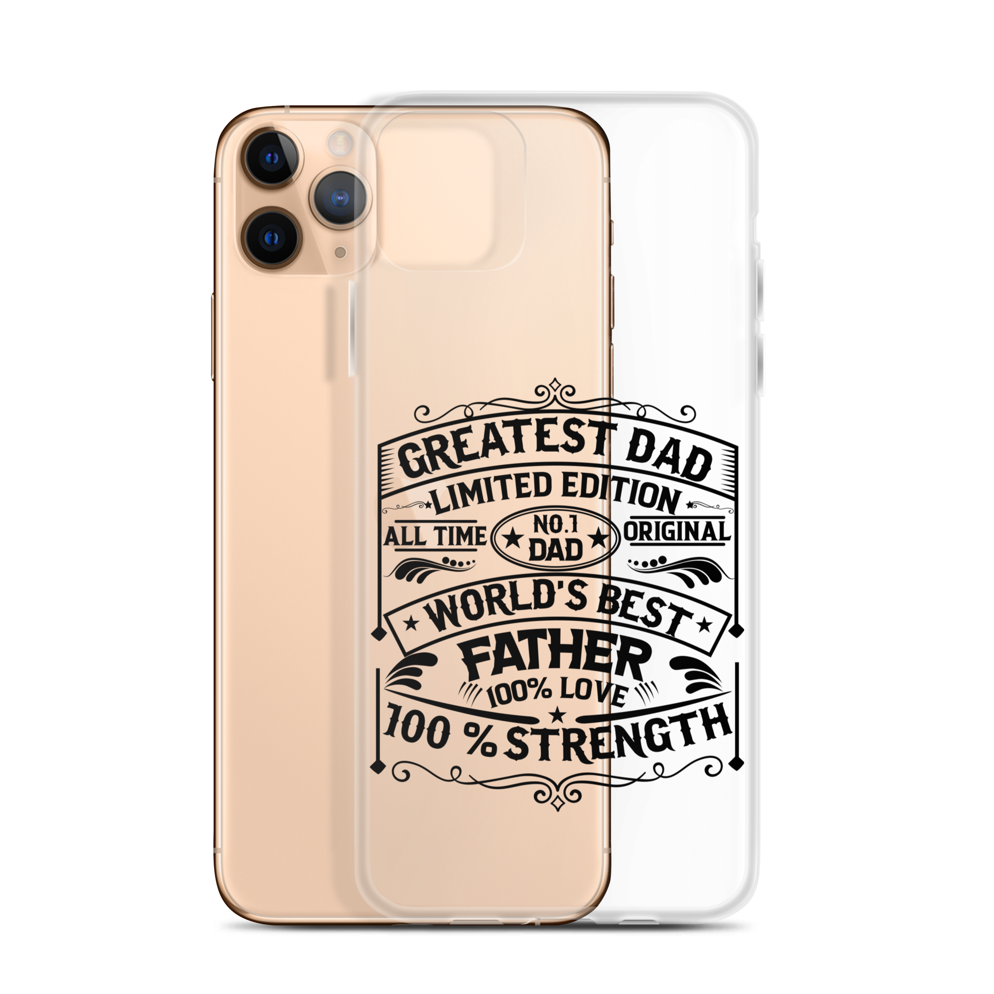 Greatest Dad Limited Edition All Time Clear Case for iPhone®