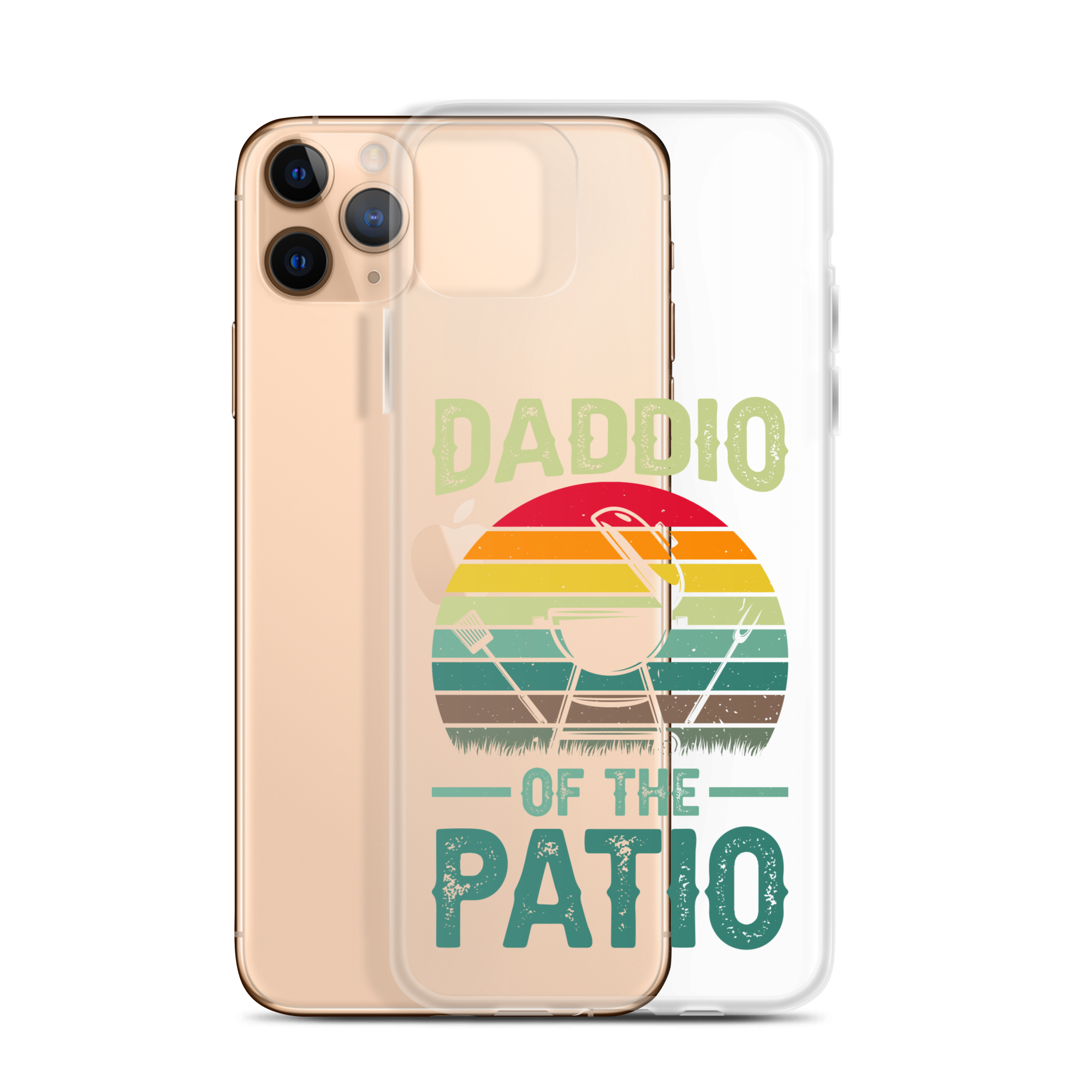 Daddio Of The Patio Clear Case for iPhone®