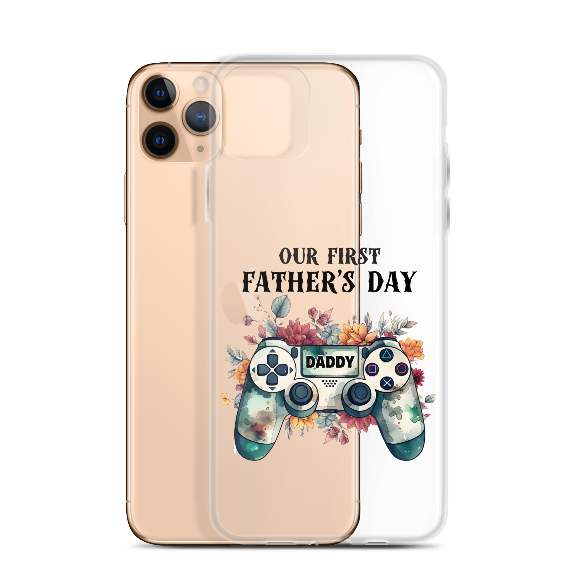 Our First Father's day Clear Case for iPhone®