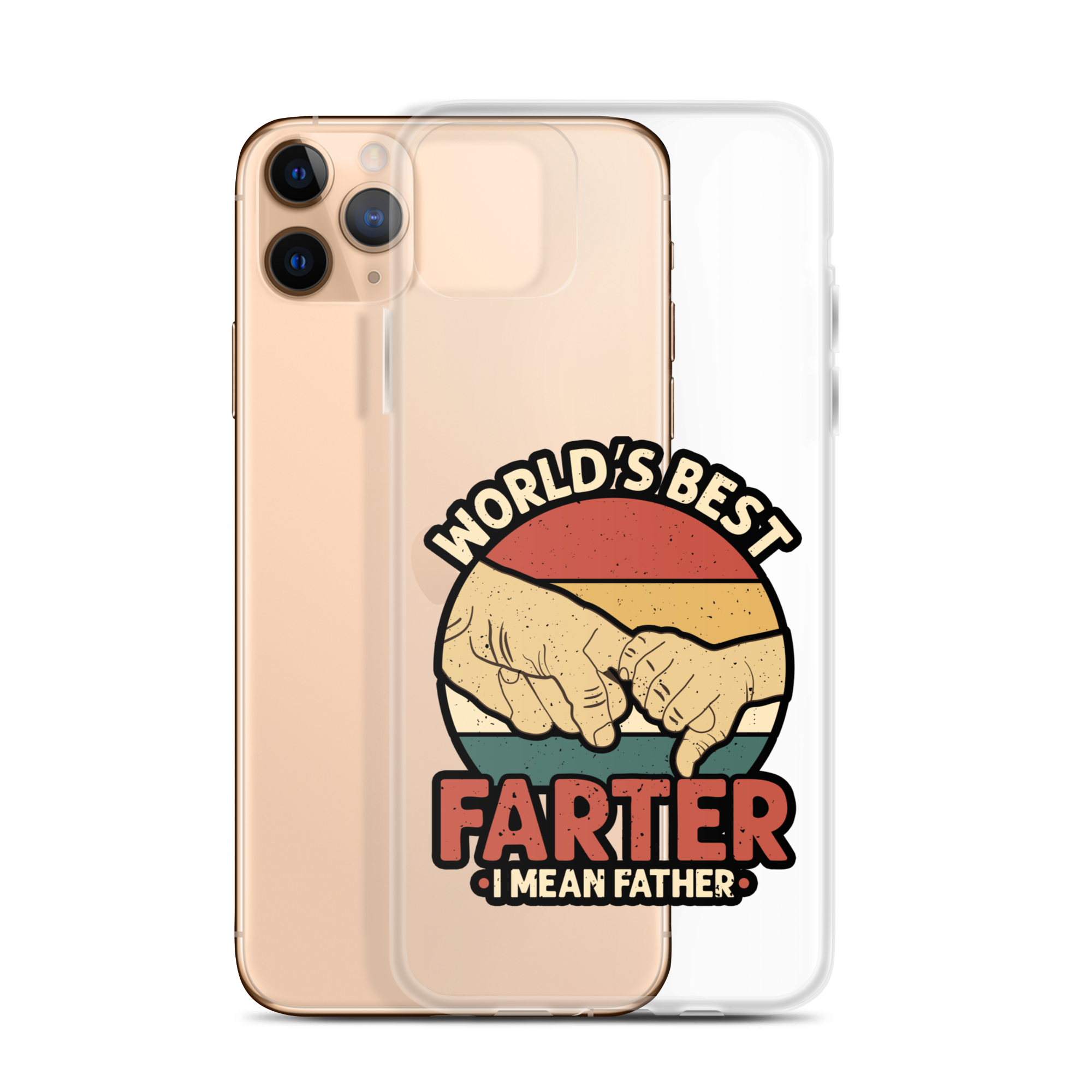 World's Best Farter I Mean Father Clear Case for iPhone®