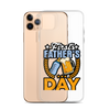 First Father's Day Clear Case for iPhone®