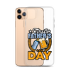 Father's First Day Clear Case for iPhone®