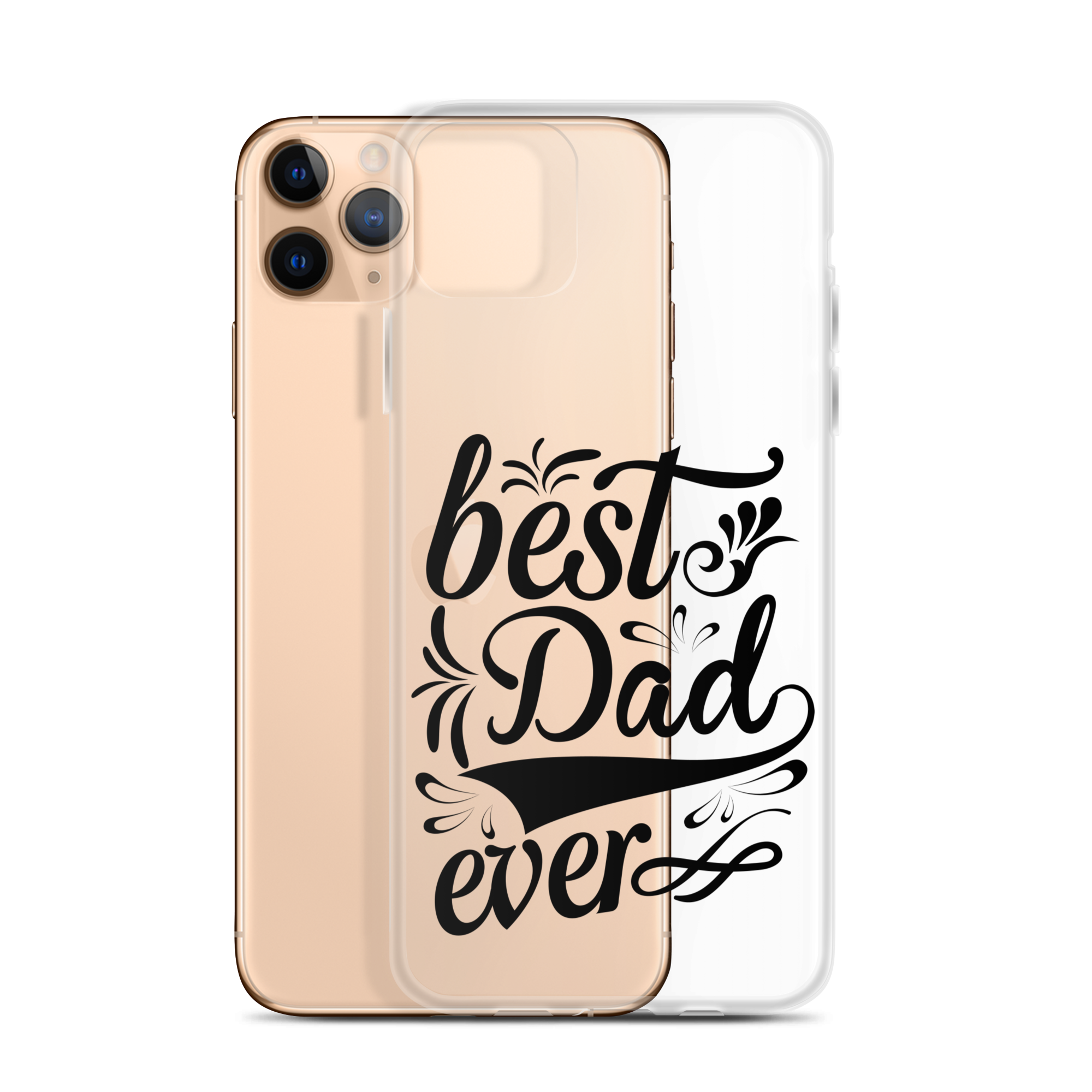 Best Dad Ever Clear Case for iPhone®