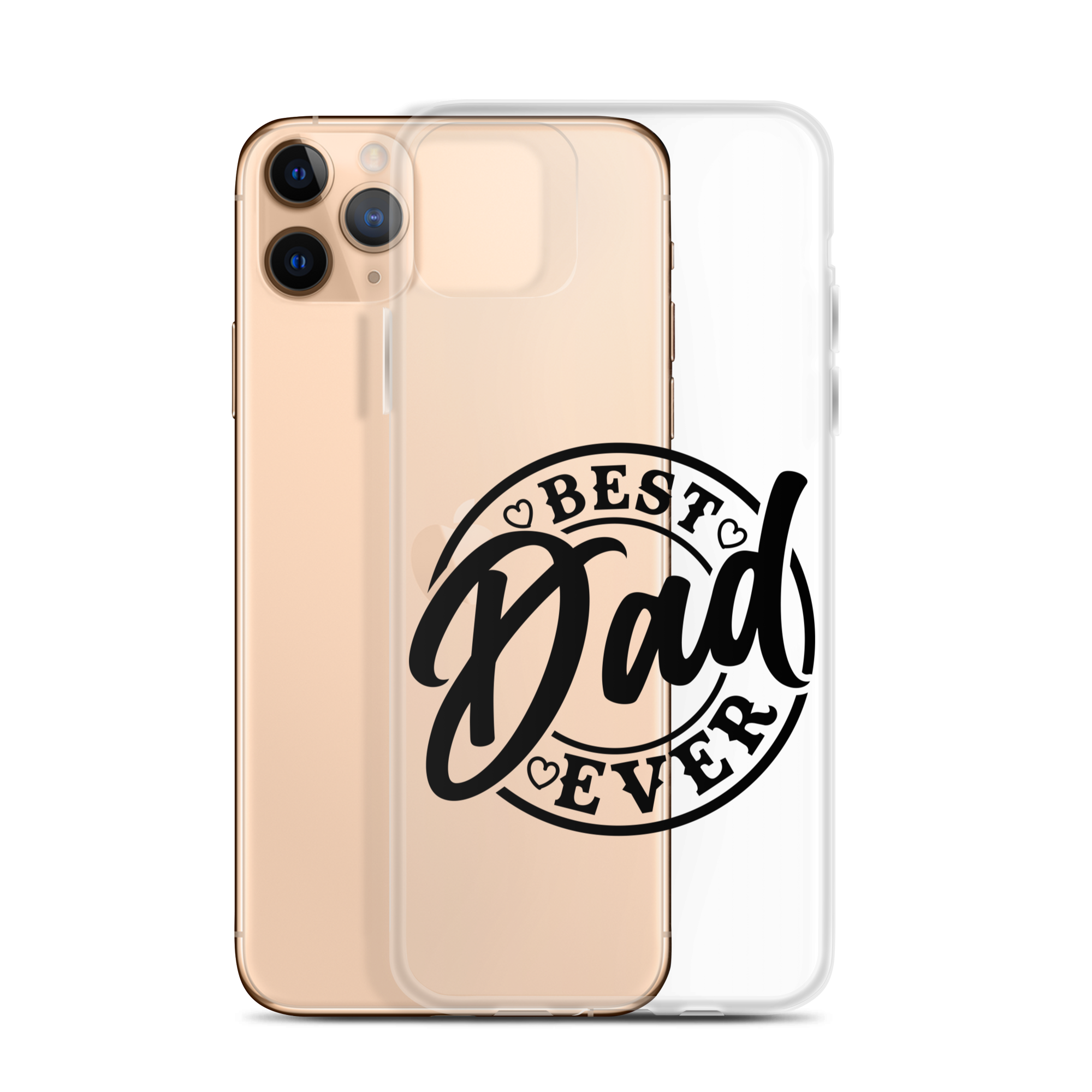 Best Dad Ever Clear Case for iPhone®