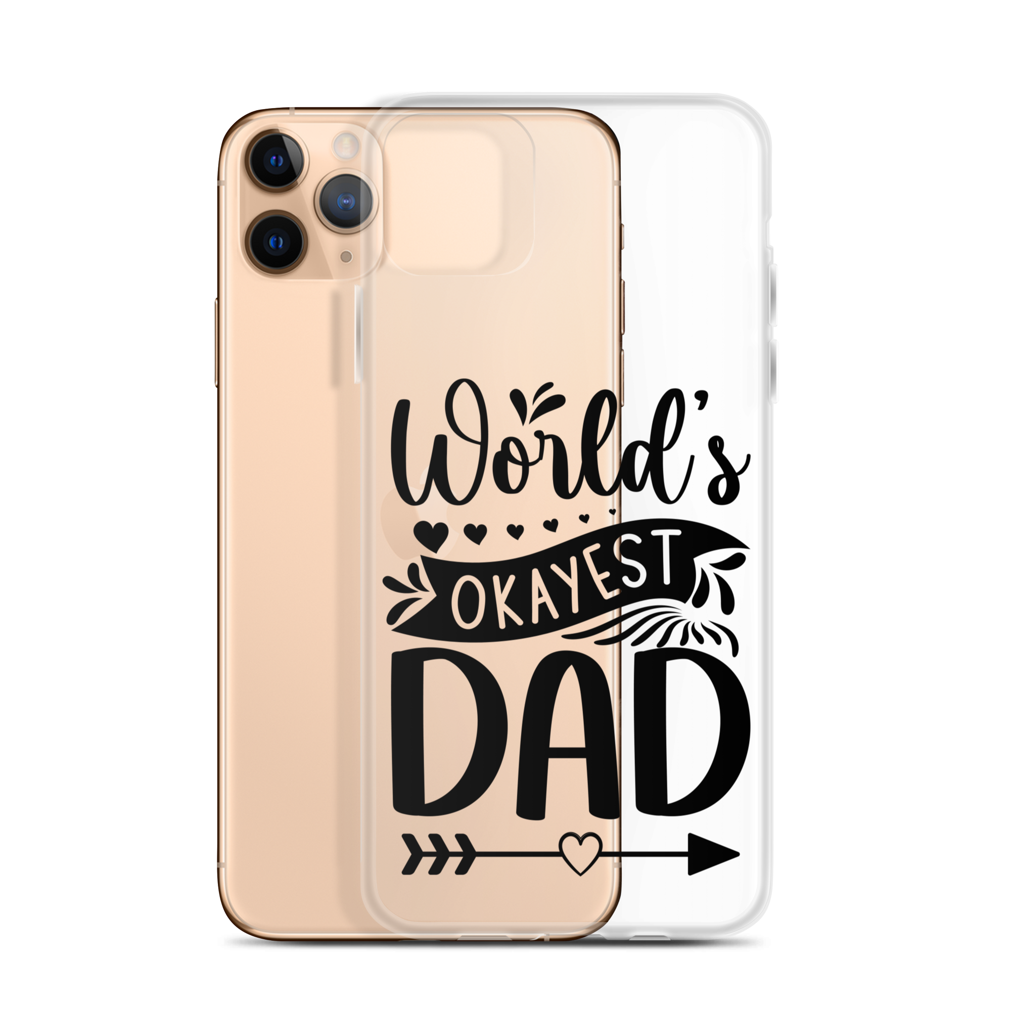 Original And The Best Daddy Establish 2024 Clear Case for iPhone®