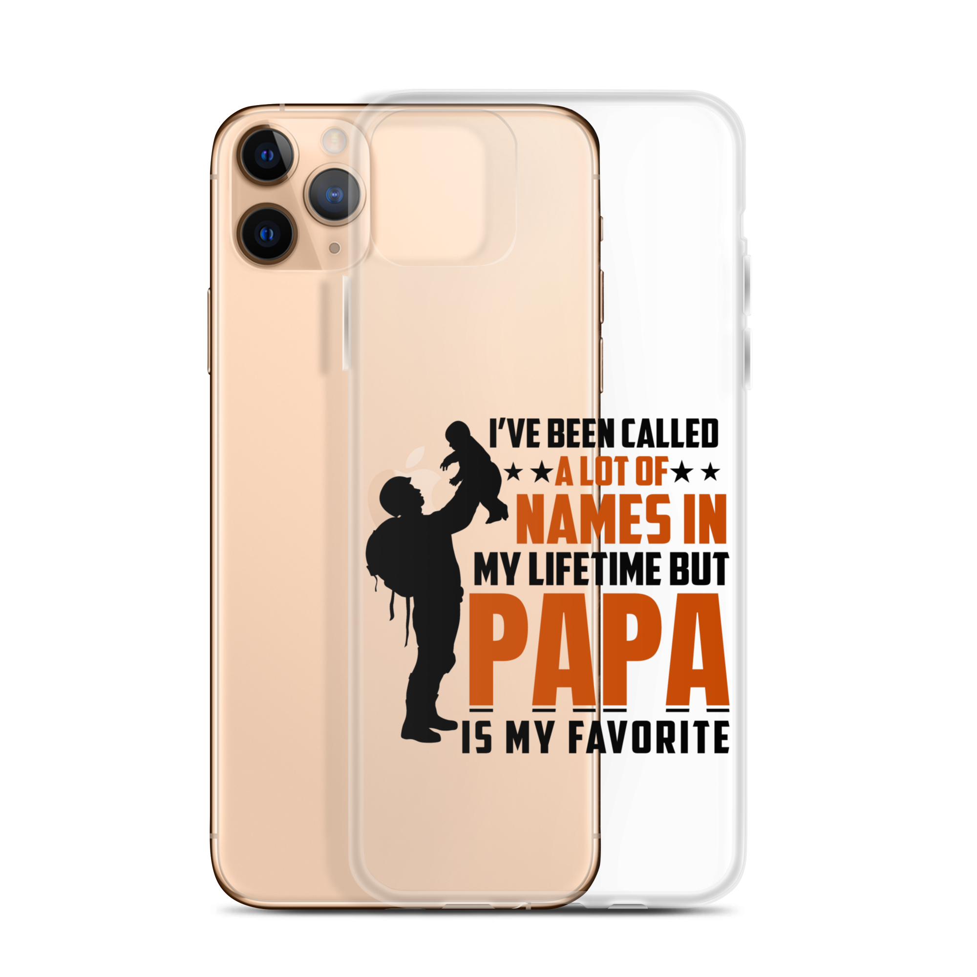 I've Been Called A Lot Of Names In My Lifetime But Papa Is My Favorite Clear Case for iPhone®