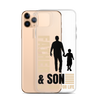 Father & Son Best Friends For Life Clear Case for iPhone®