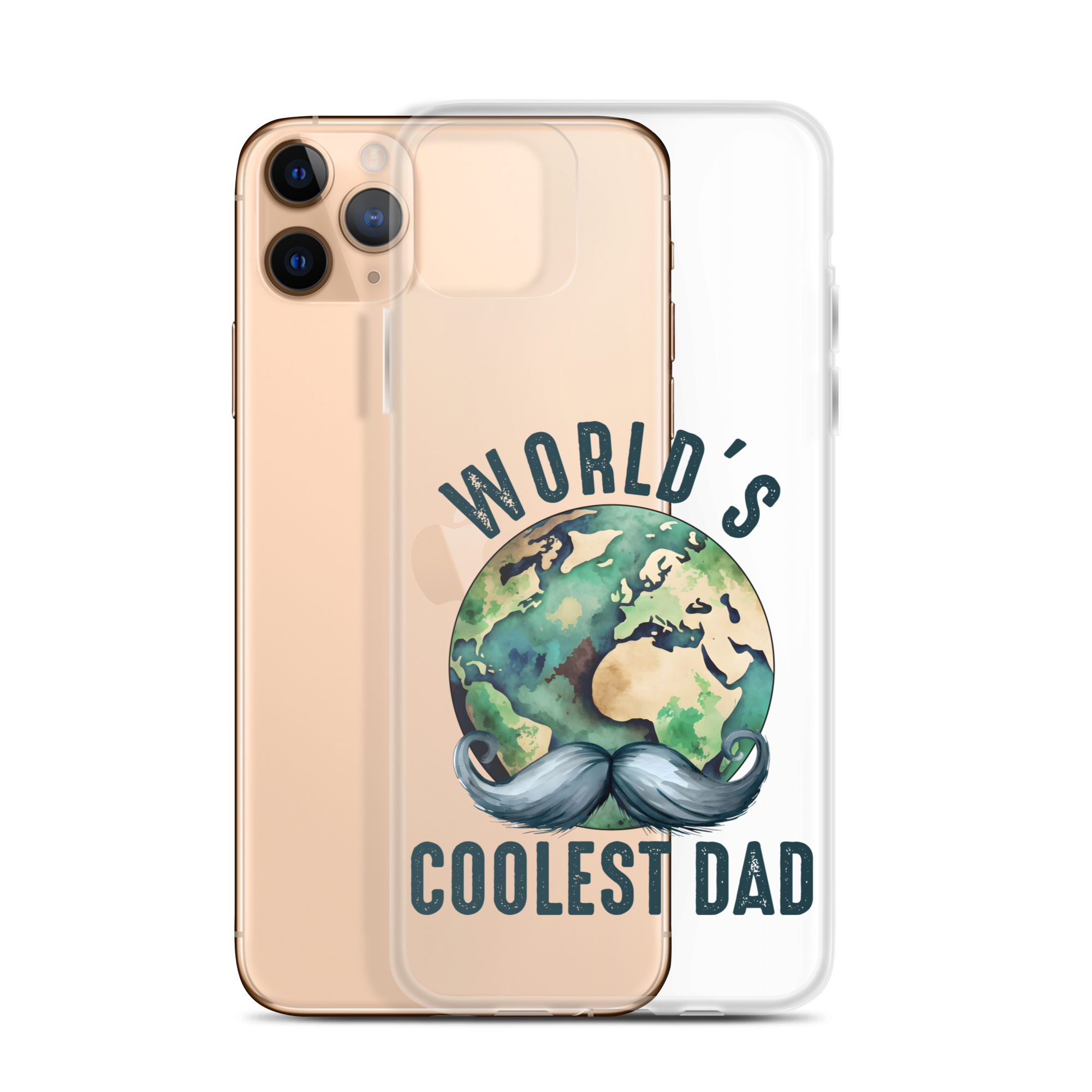 World's Coolest Dad Clear Case for iPhone®