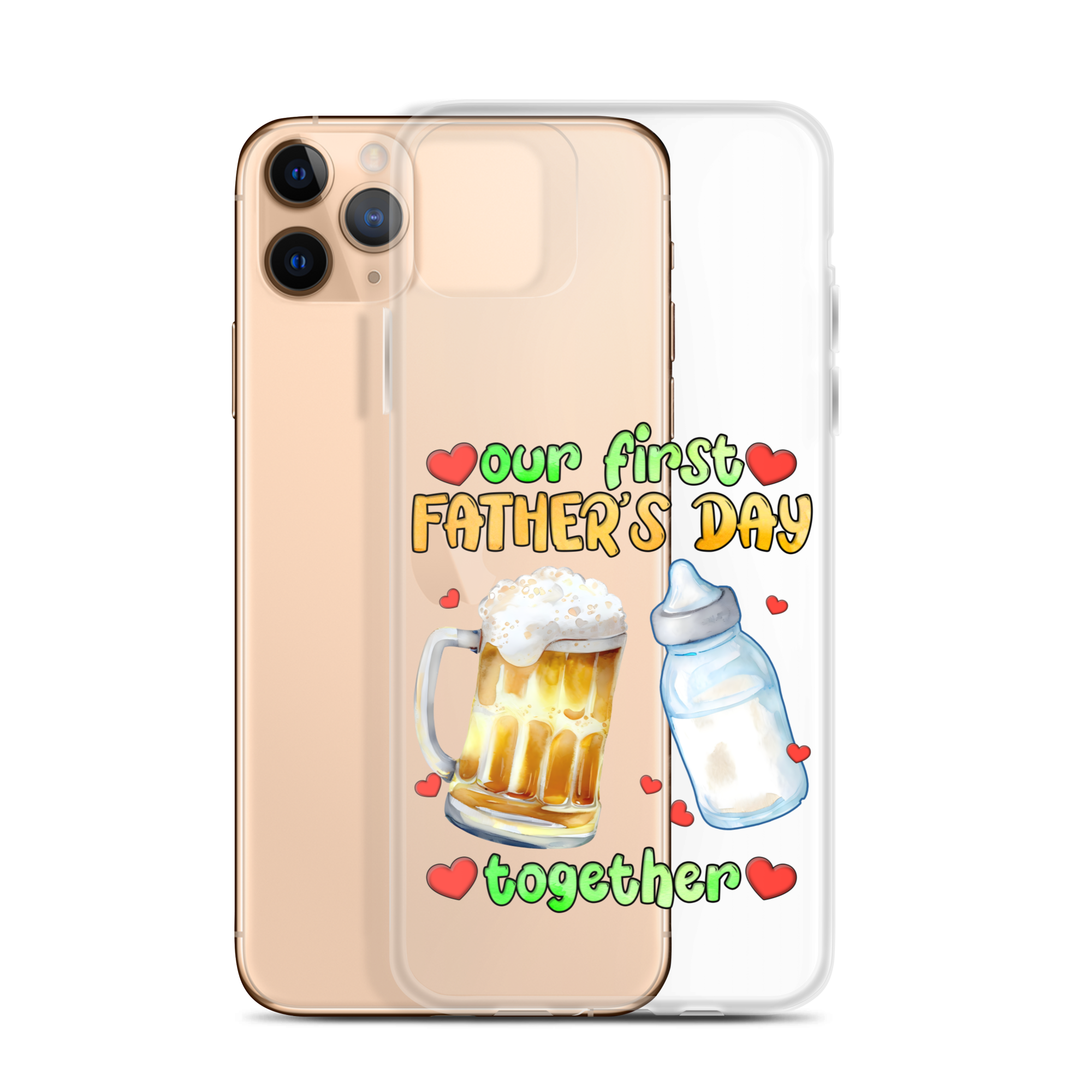 Our First Father's Day Together Clear Case for iPhone®