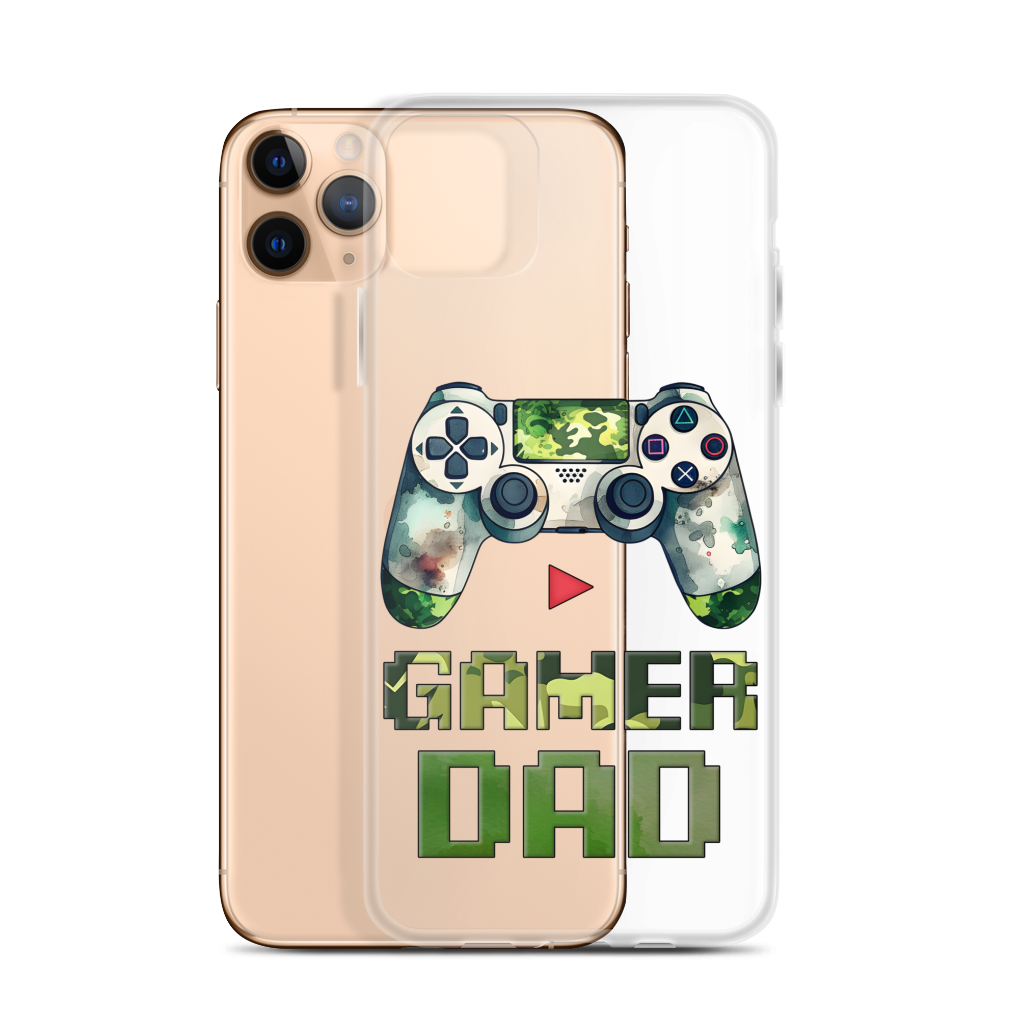 Gamer Dad Clear Case for iPhone®