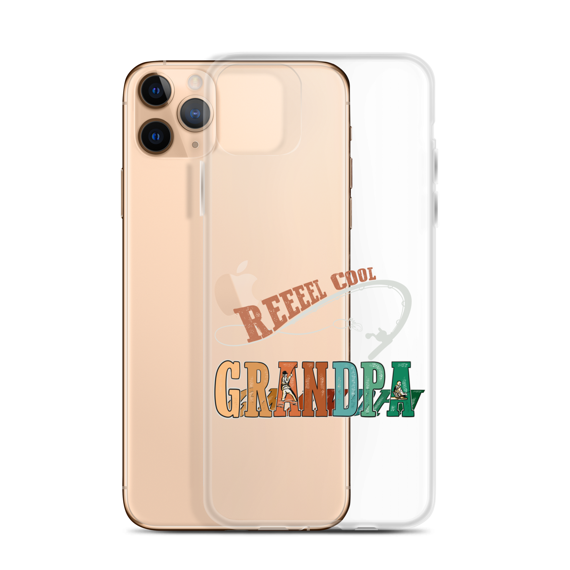 Reel Cool Grandpa Clear Case for iPhone®