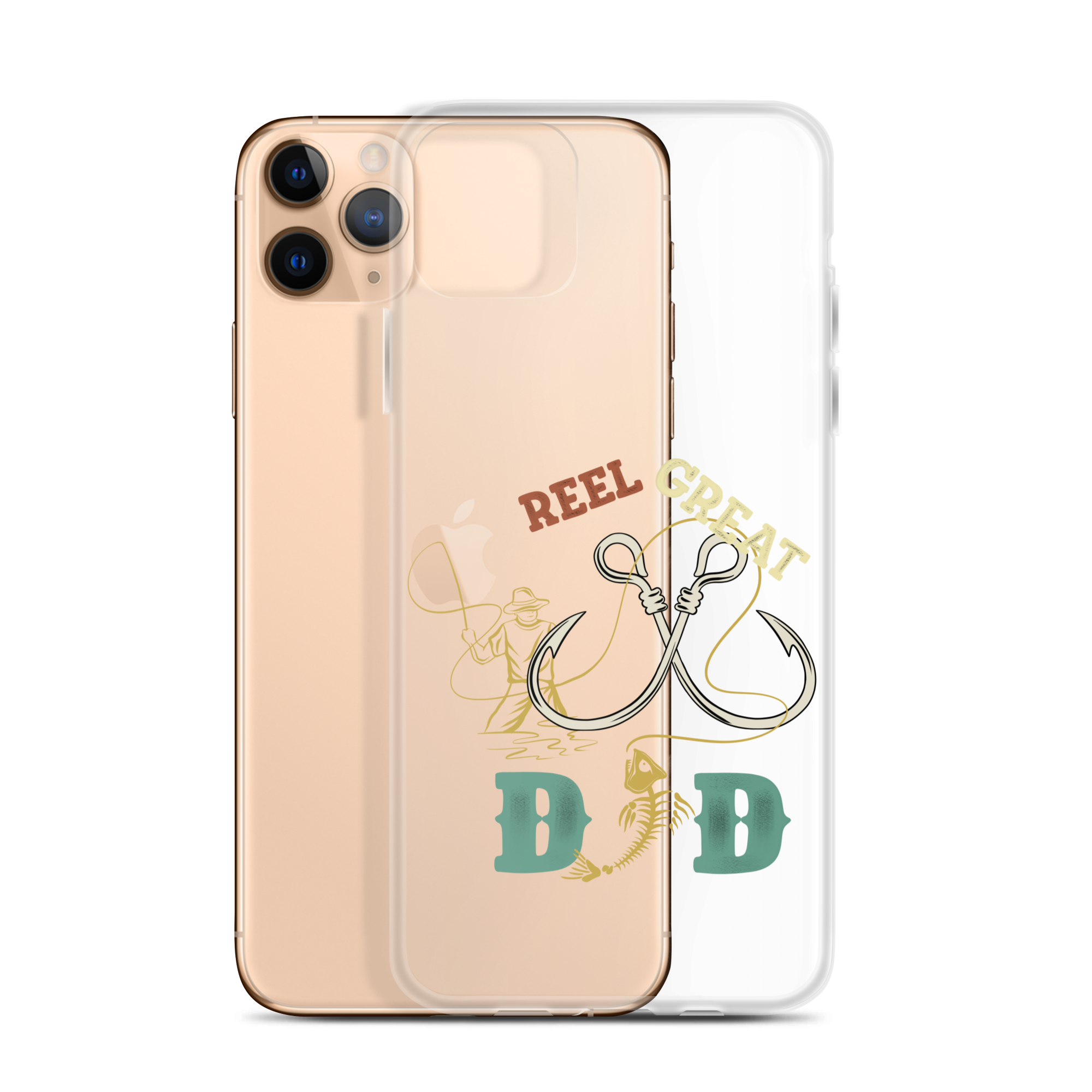 Reel Great Dad Clear Case for iPhone®