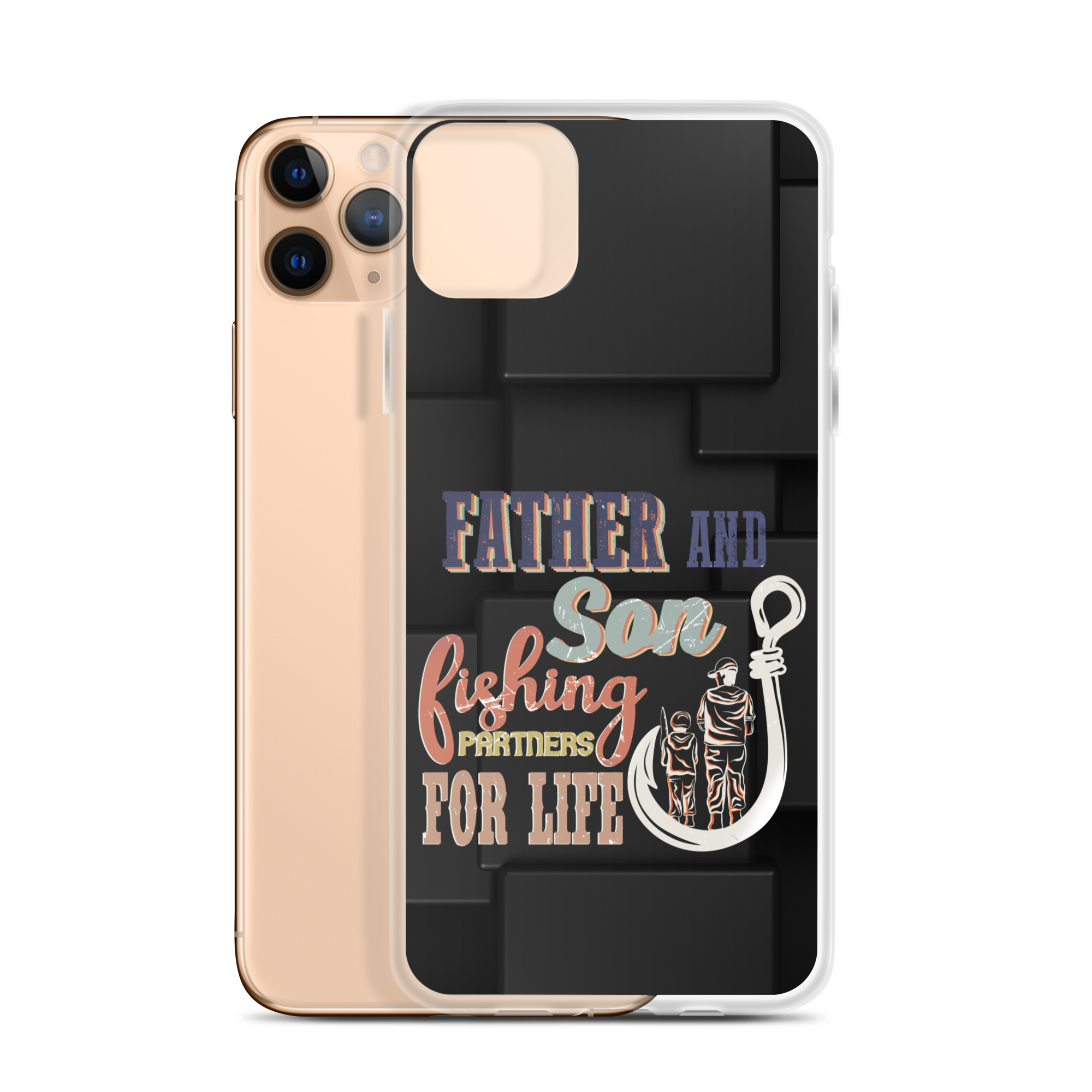 Father And Son Fishing Partners For Life Clear Case for iPhone®