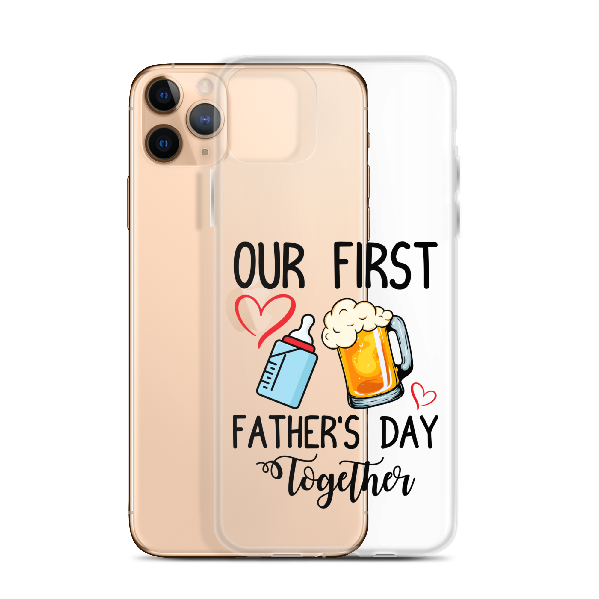 Our First Father's Day Together Clear Case for iPhone®