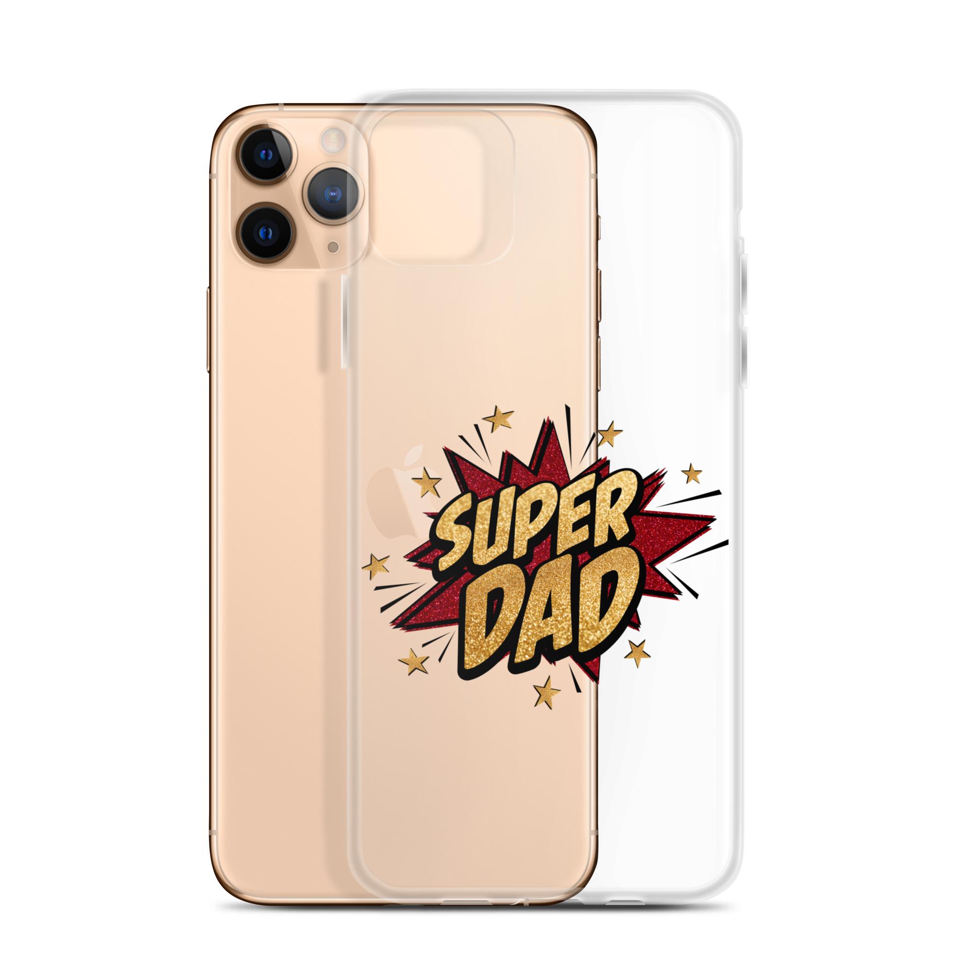 Super Dad Clear Case for iPhone®