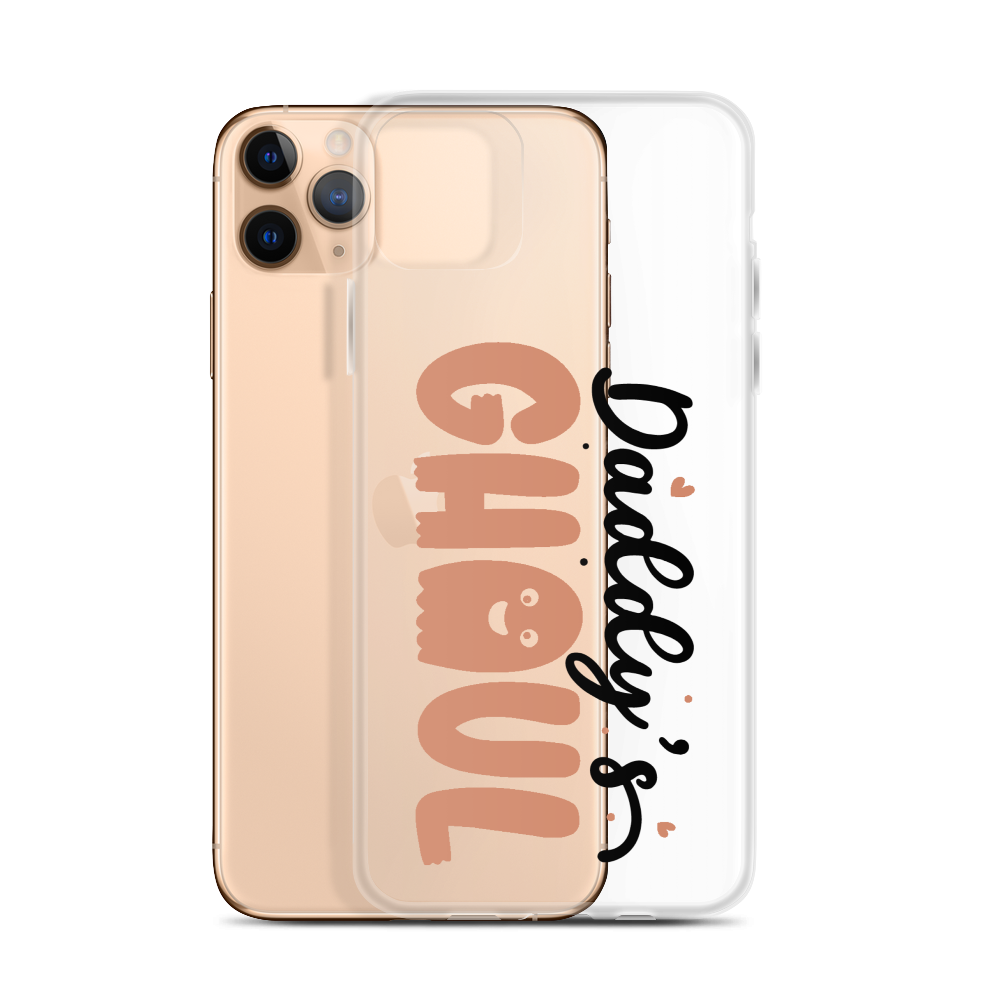 Daddy's Ghoul Clear Case for iPhone®