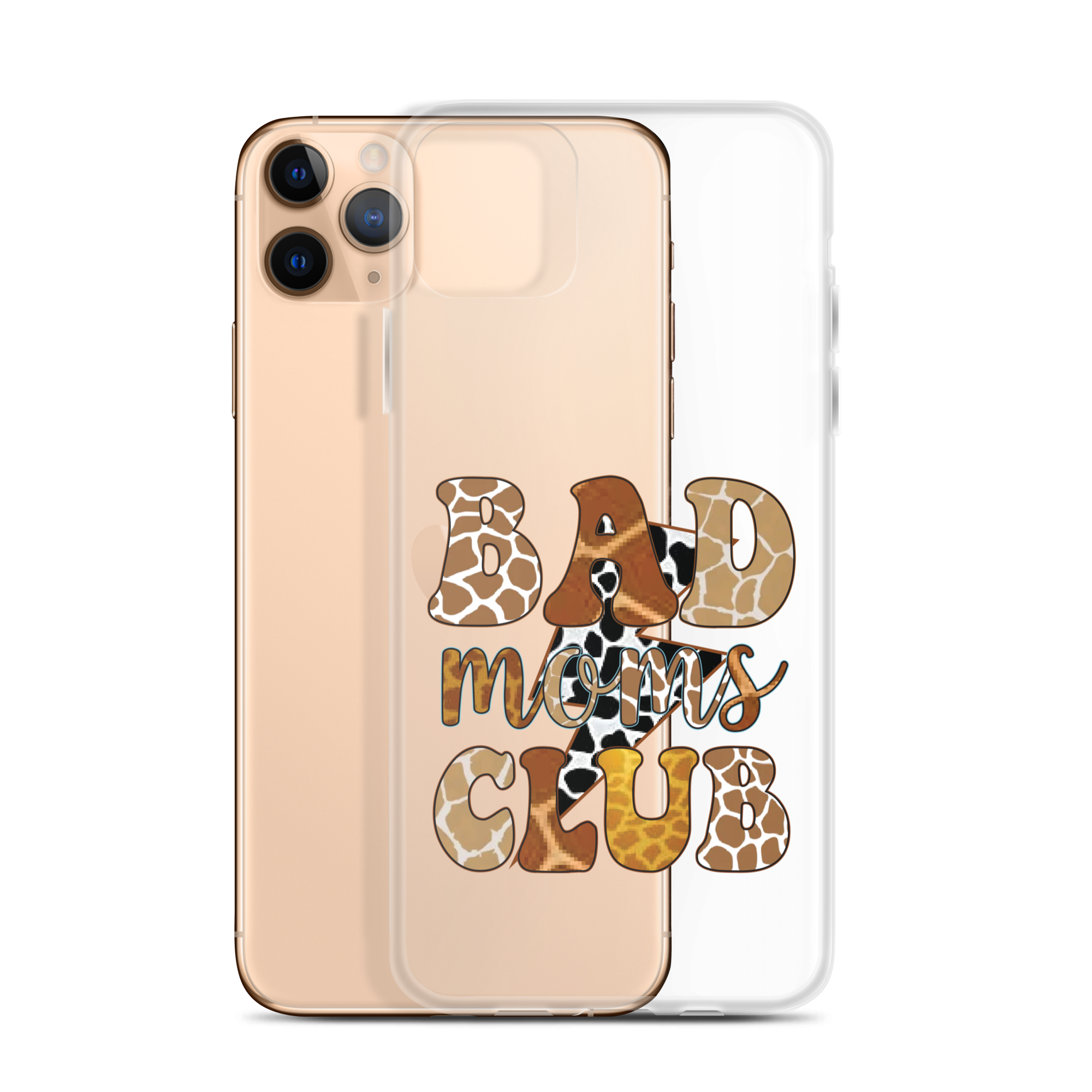 Bad Moms Club Clear Case for iPhone®