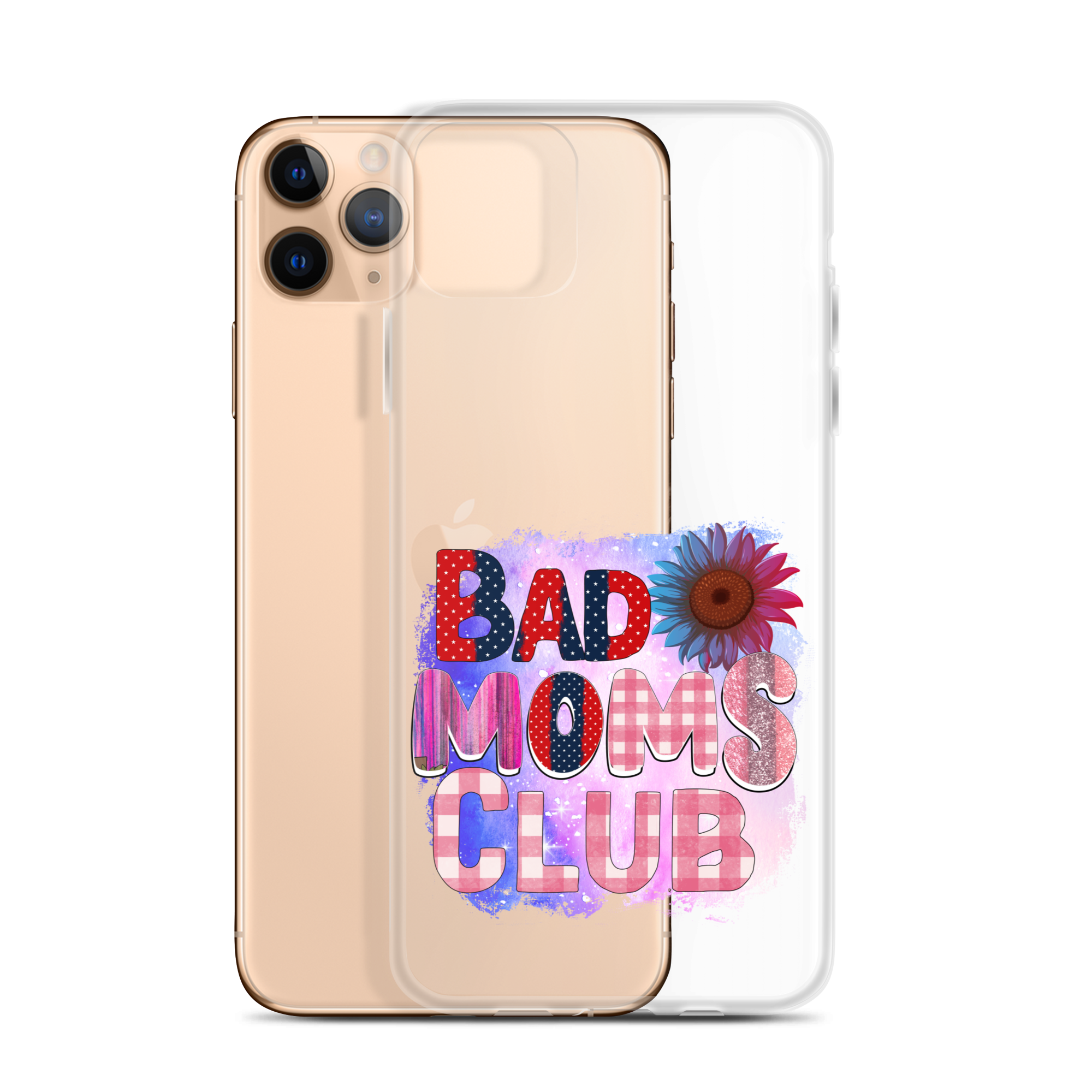 Bad Moms Club Clear Case for iPhone®