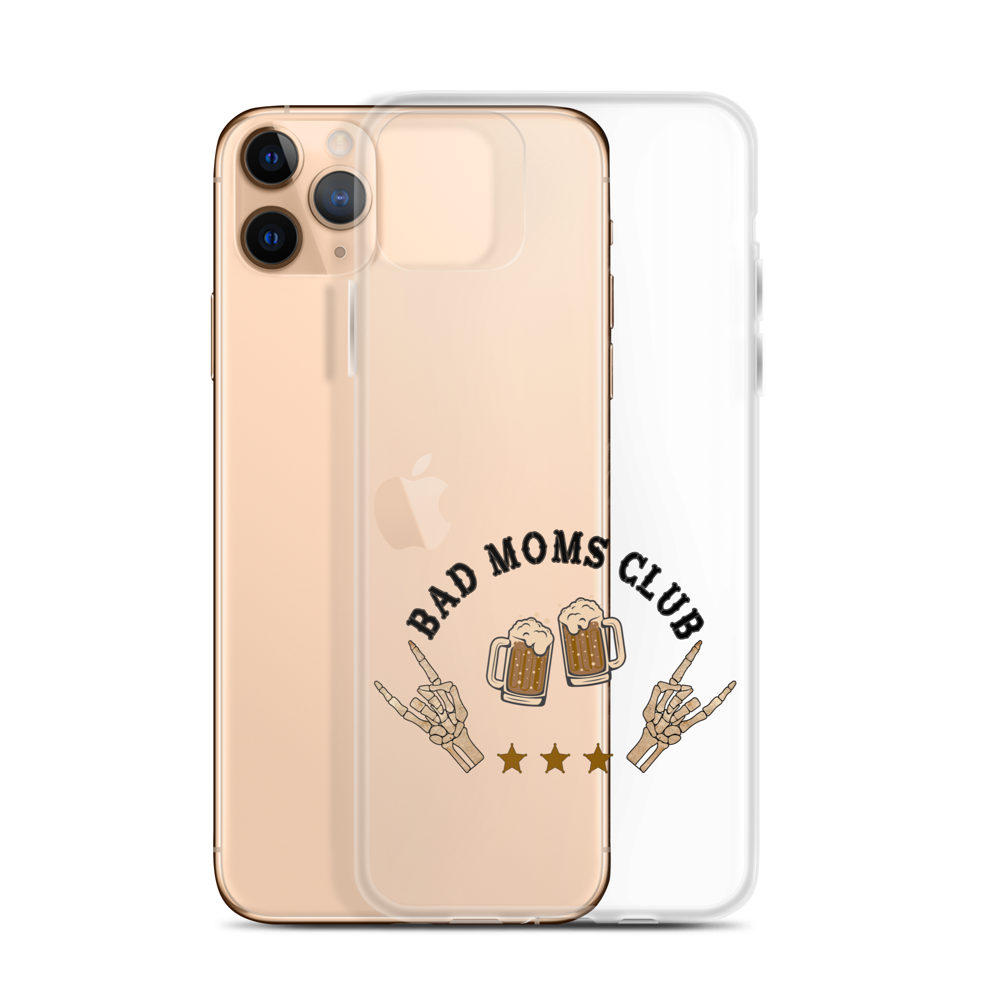 Bad Moms Club Clear Case for iPhone®