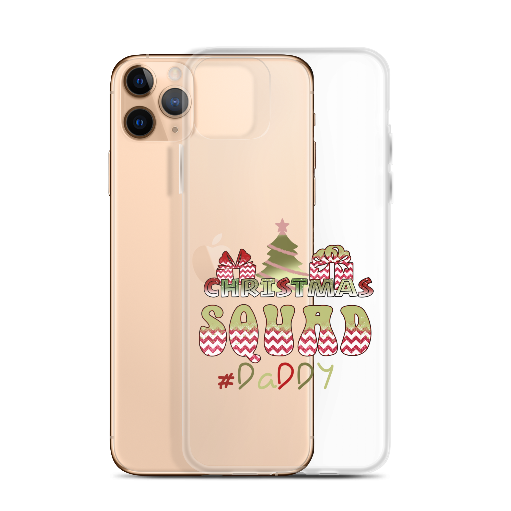 Christmas Squad Daddy Clear Case for iPhone®