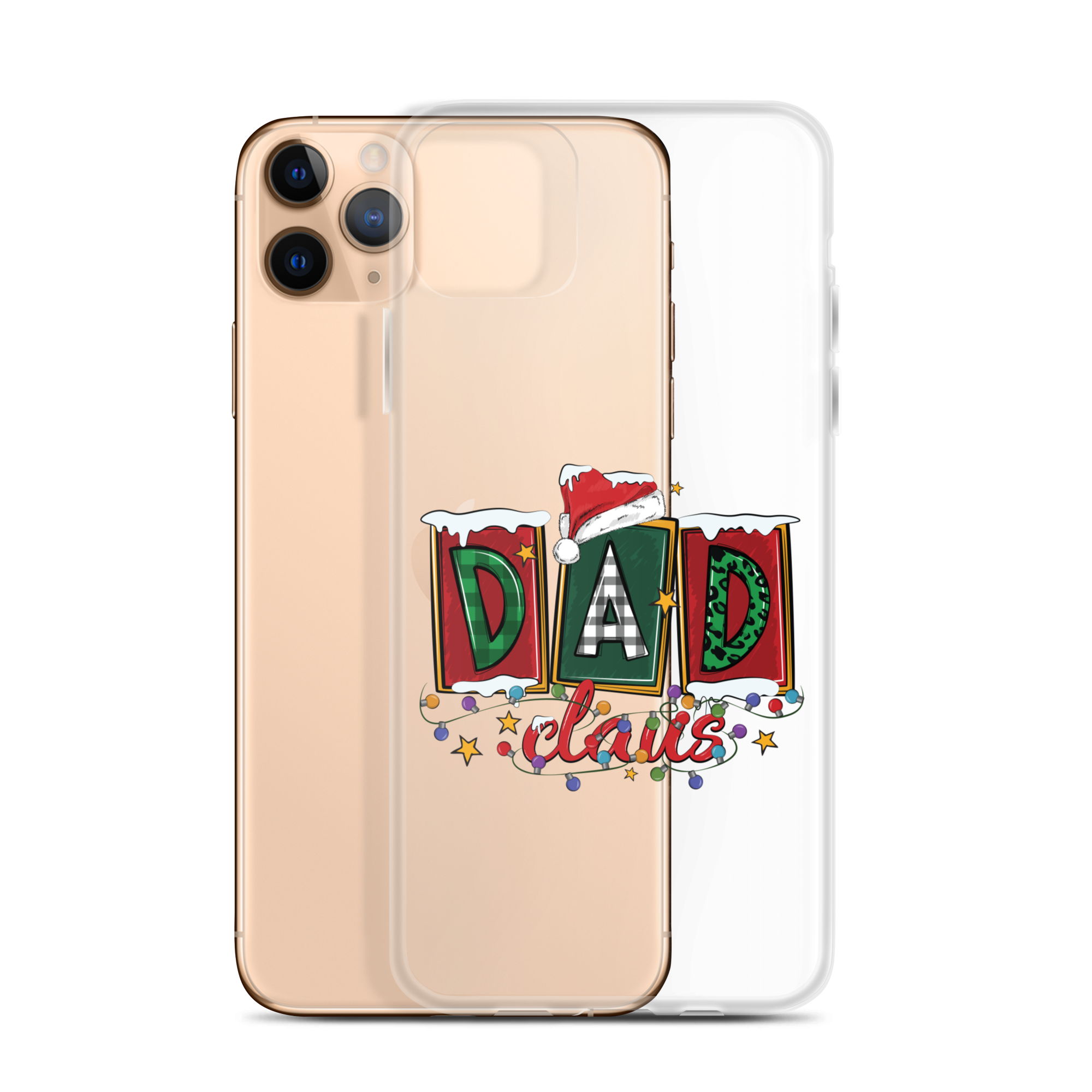 Dad Claus Clear Case for iPhone®