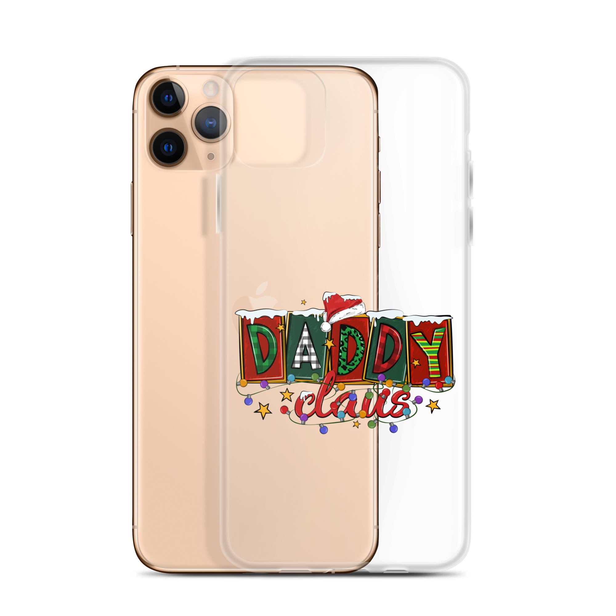 Daddy Claus Clear Case for iPhone®