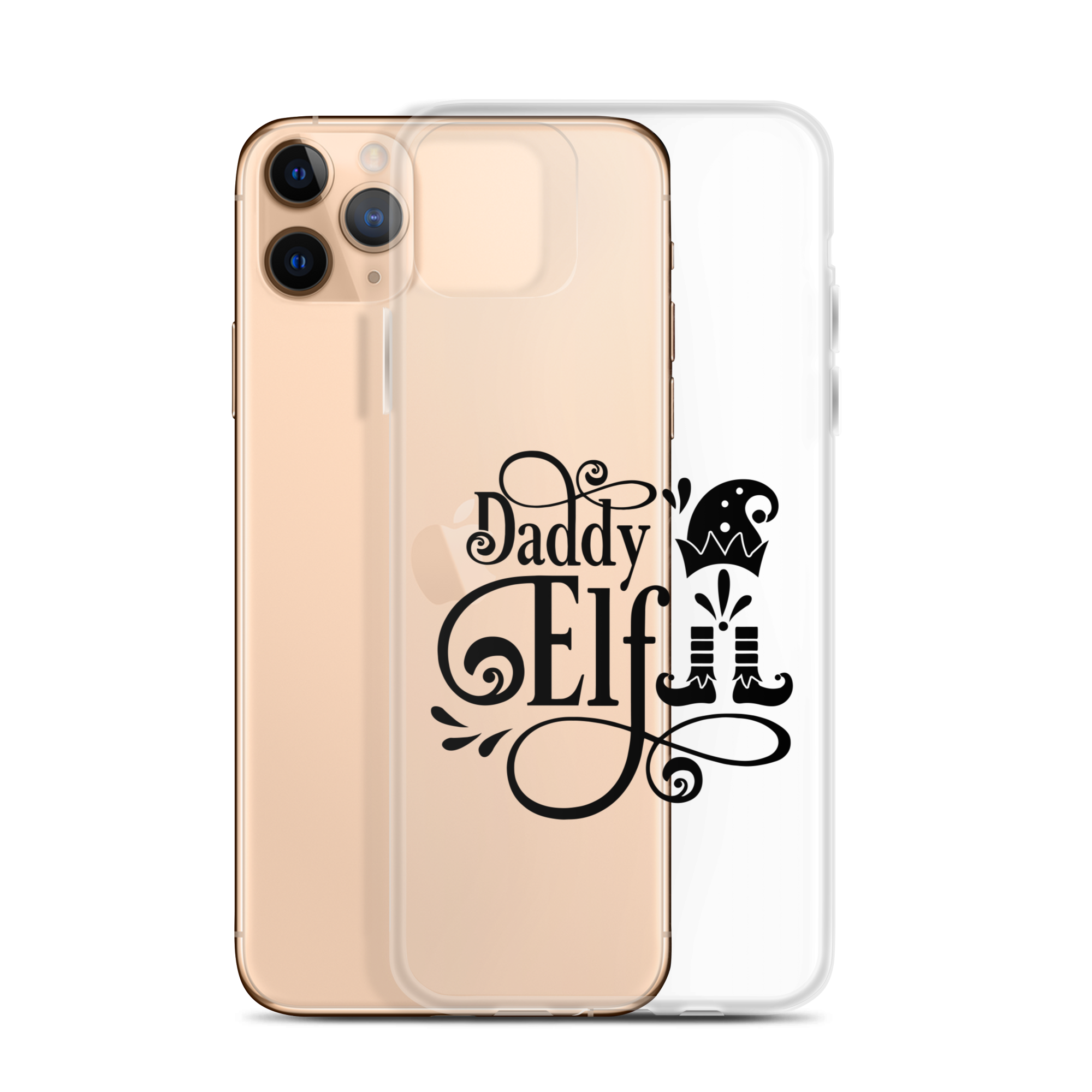 Daddy Elf Clear Case for iPhone®