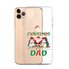 1st Christmas As A Dad Clear Case for iPhone®