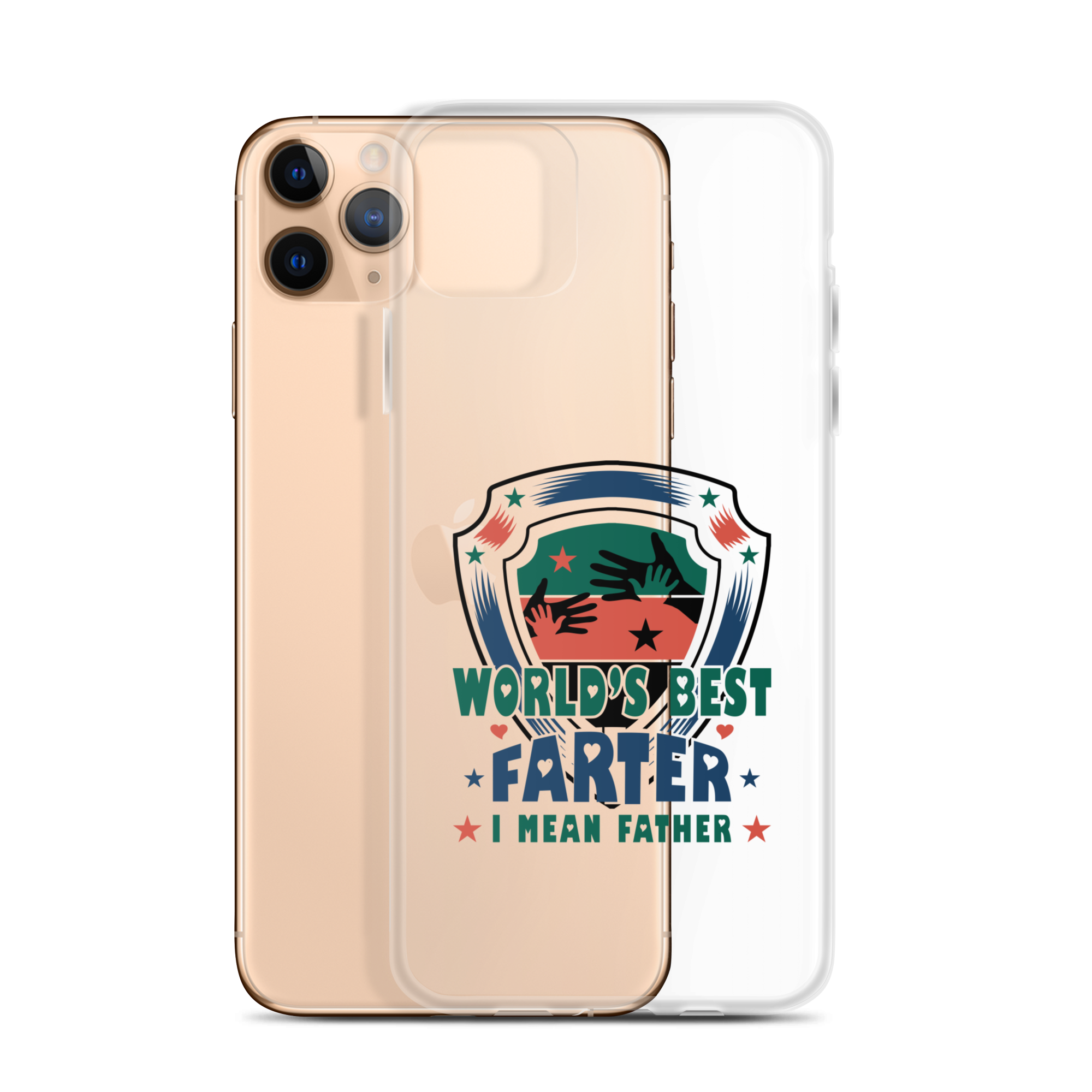 World's Best Farter I Mean Father Clear Case for iPhone®