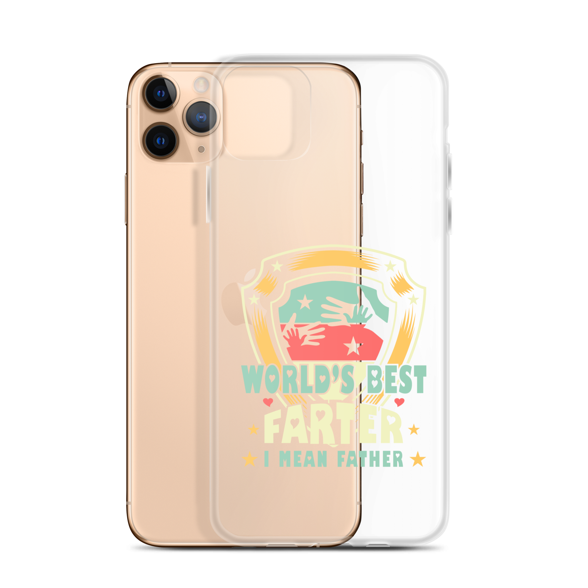 World's Best Farter I Mean Father Clear Case for iPhone®