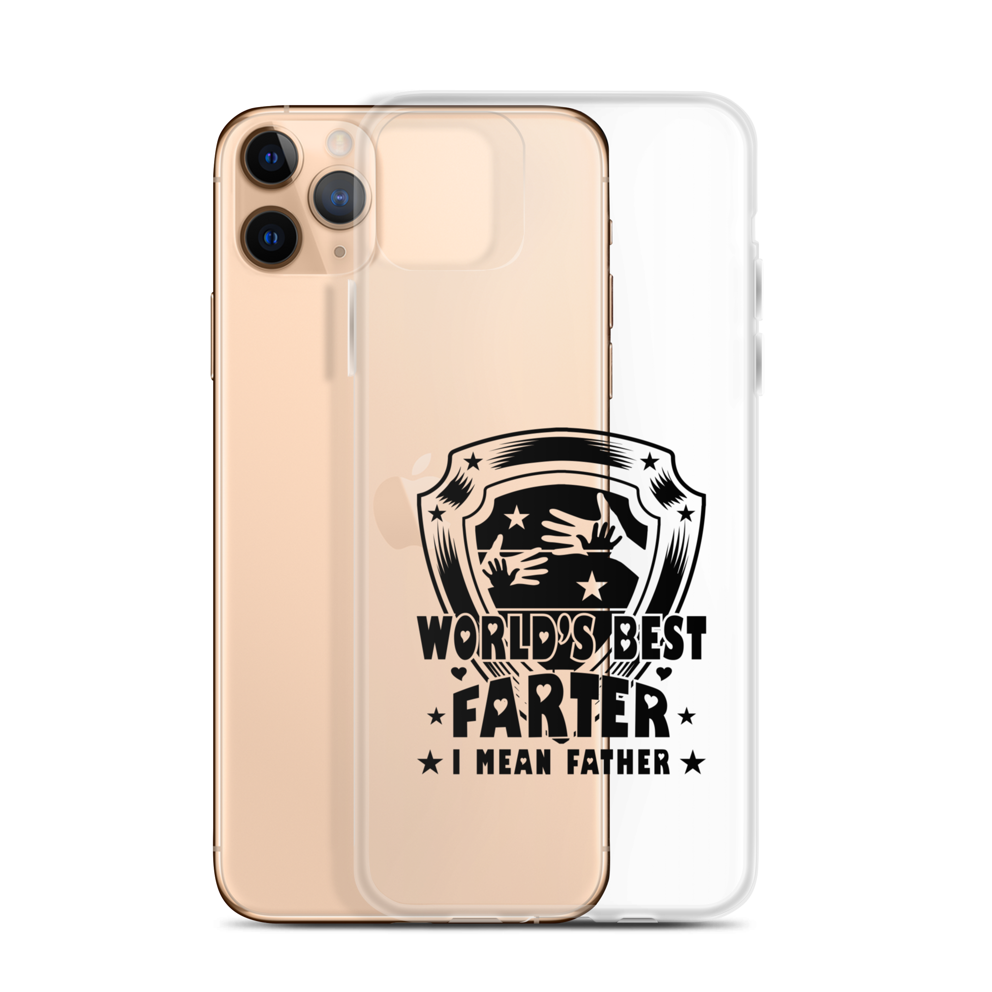 World's Best Farter I Mean Father Clear Case for iPhone®