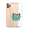 First Christmas As Daddy Clear Case for iPhone®