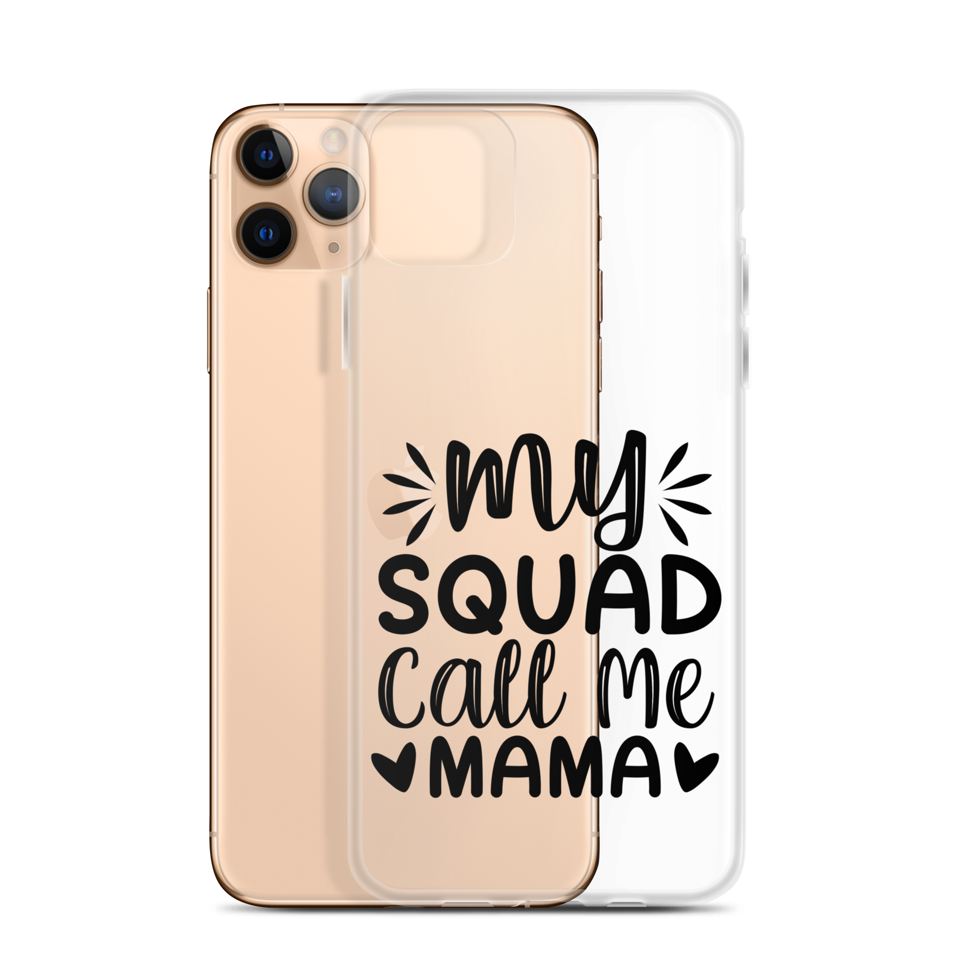 My Squad Call Me Mama Clear Case for iPhone®