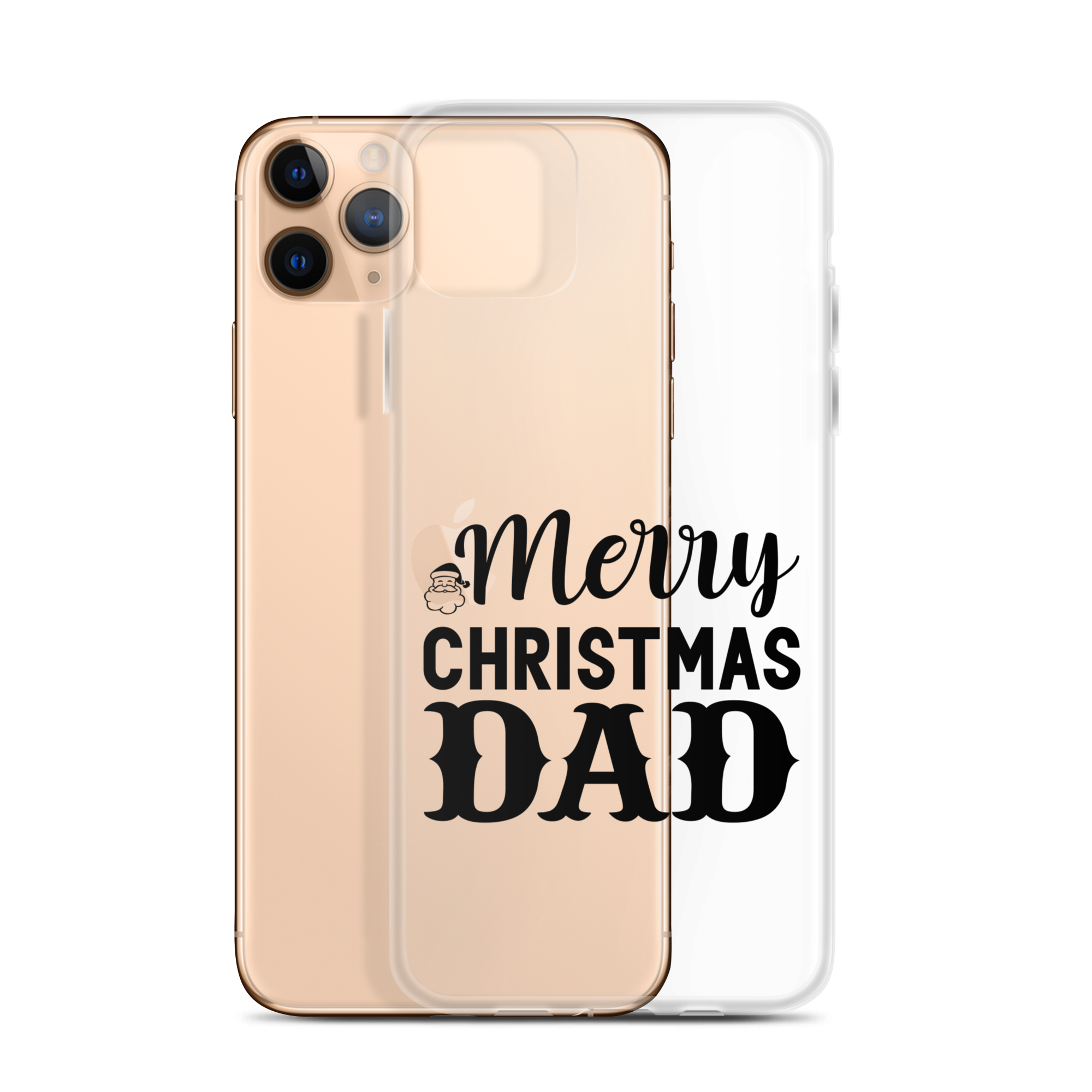 Merry Christmas Dad Clear Case for iPhone®